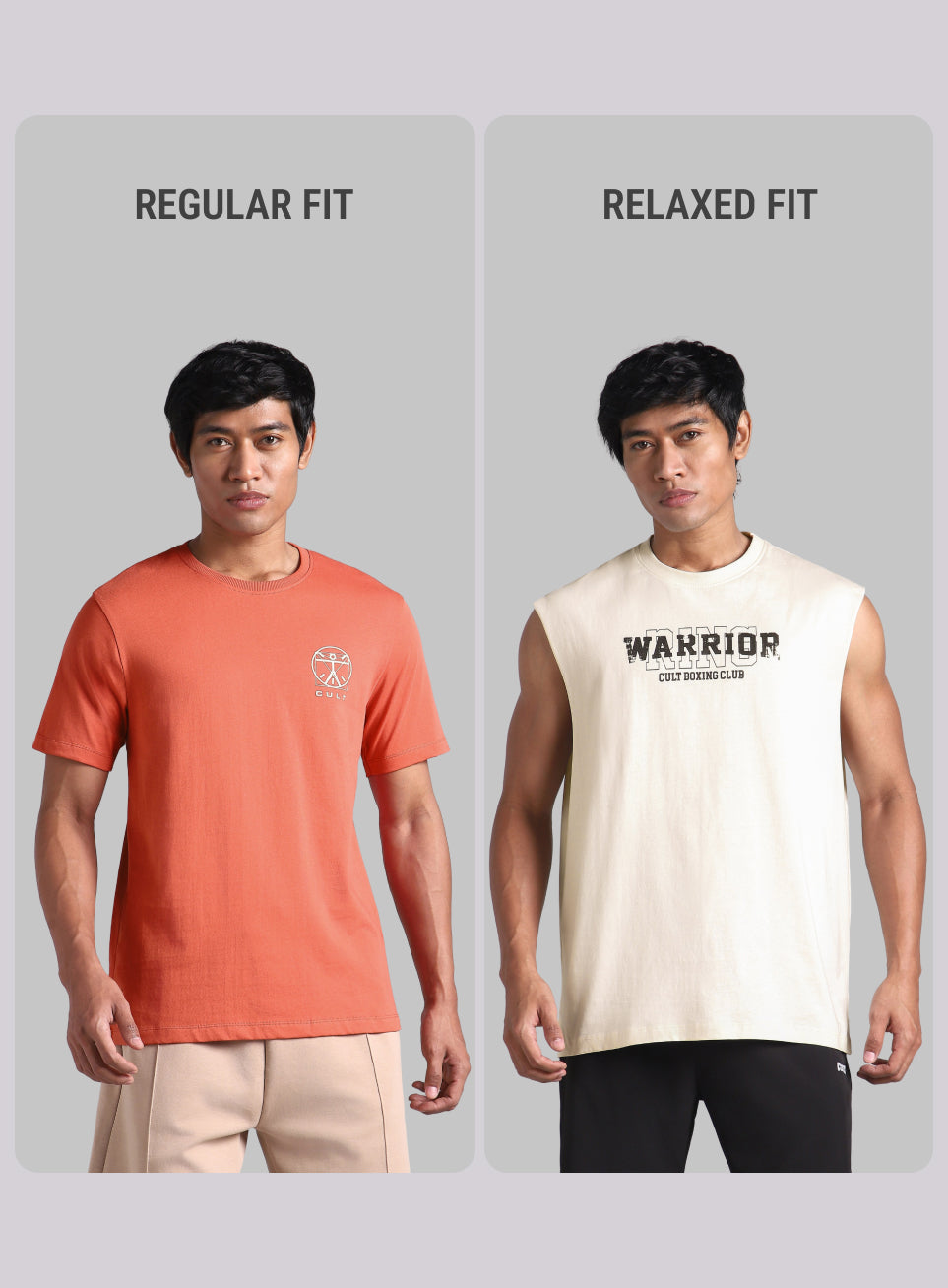 Men's White Ring Warrior Boxing Relaxed Fit Tank