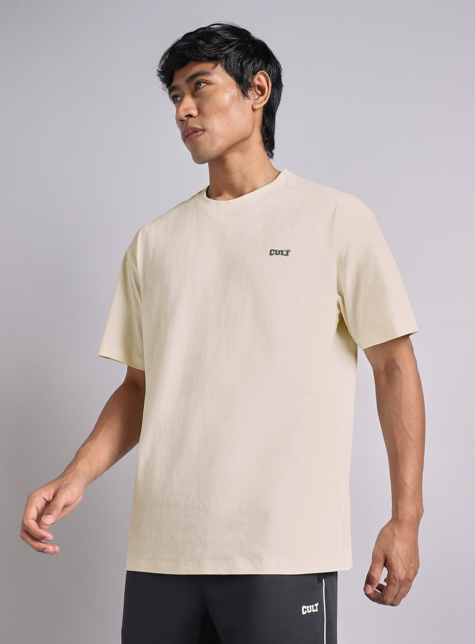 Men's White Boxing Pro Oversized Fit T-shirt
