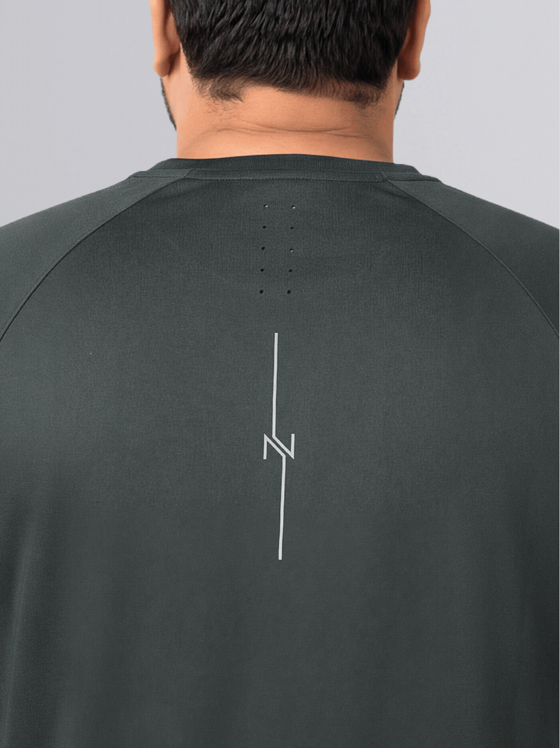 Men's Black Plus Size Pro Run Athlete T-shirt