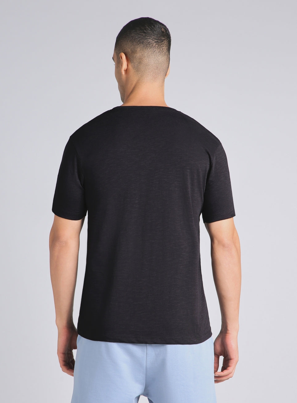 Men's Black Cult Printed All-Day Play T-shirt