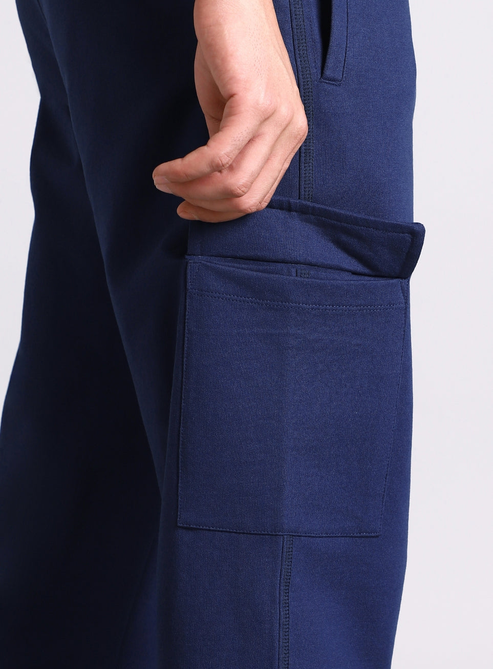 Men's Navy Play In-Out Trackpants
