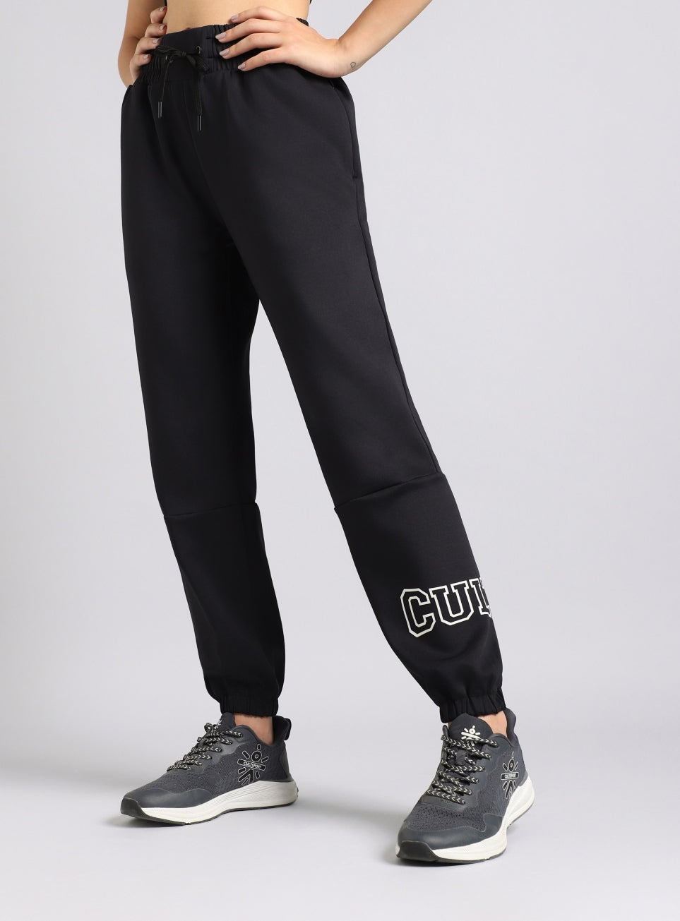 Women's Black Combat Fit Joggers