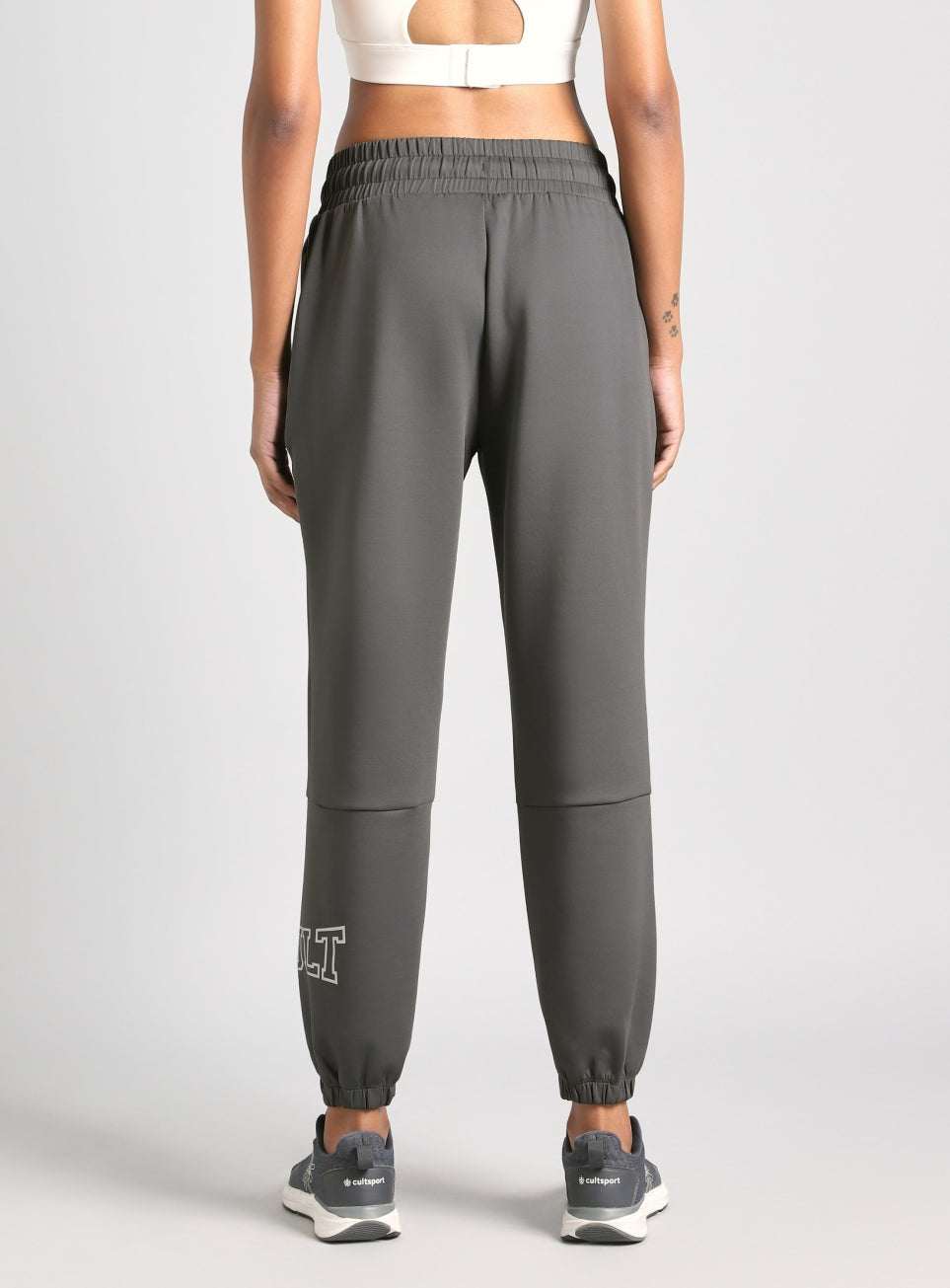 Women's Grey Combat Fit Joggers