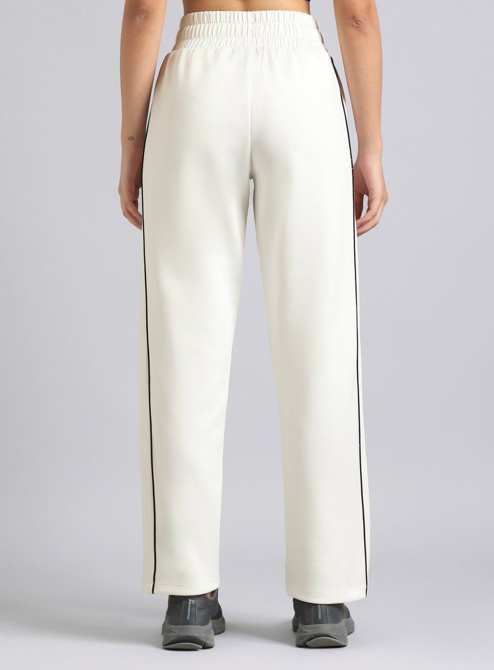 Women's White Combat Pro Training Trackpants