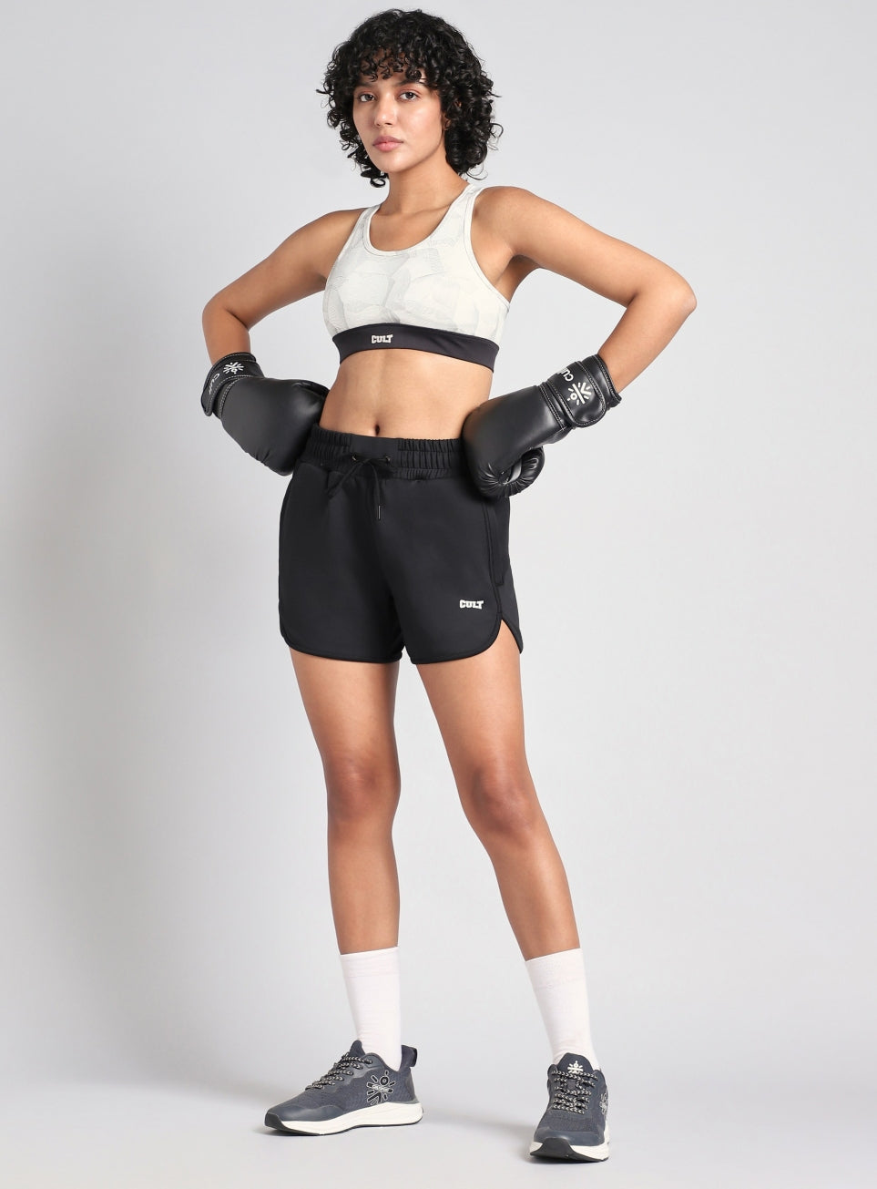 Women's Black Combat Pro Training Shorts