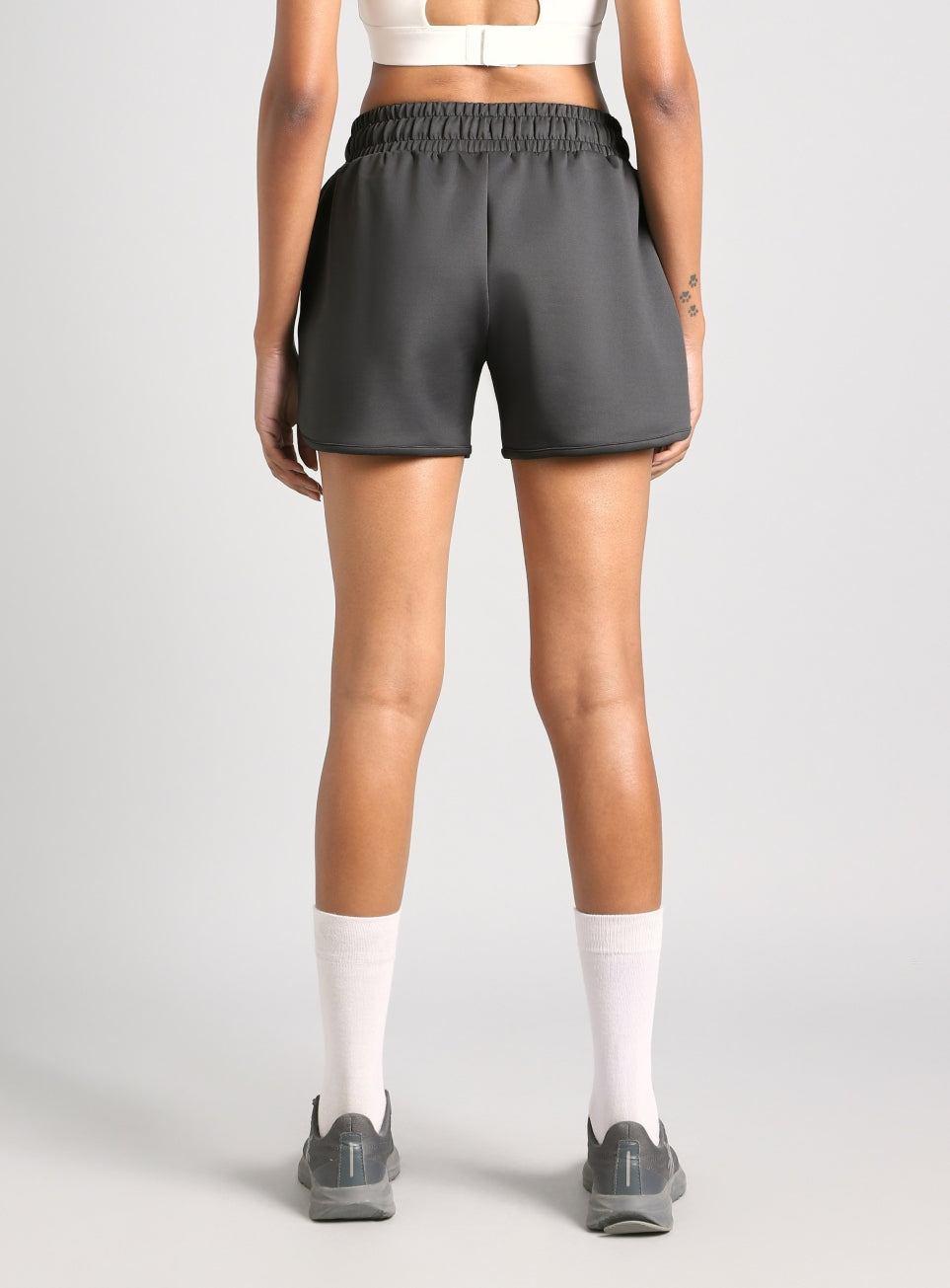 Women's Grey Combat Pro Training Shorts