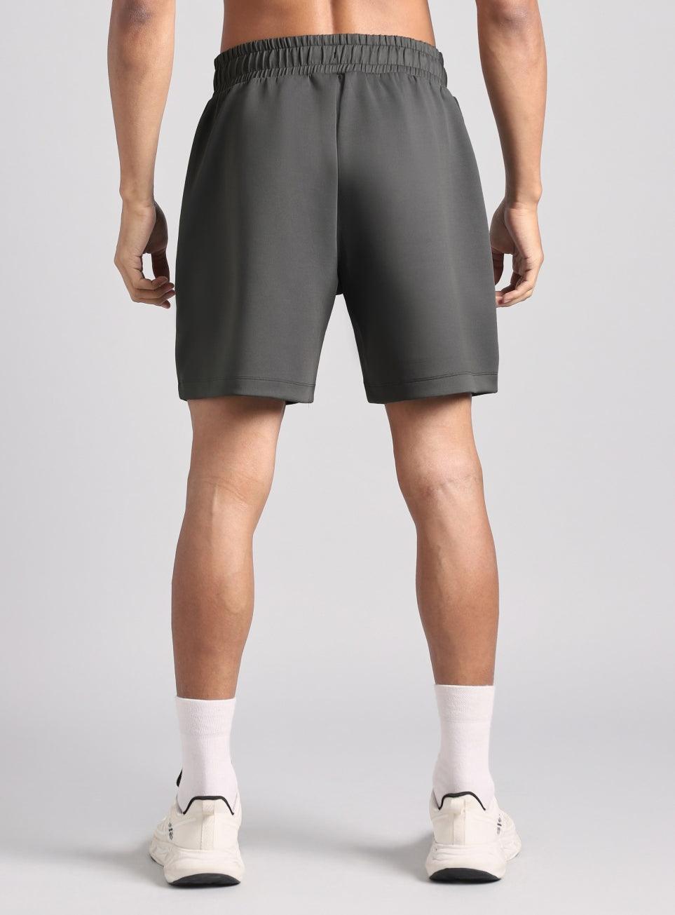 Men's Dark Grey Fight Mode Boxing Shorts