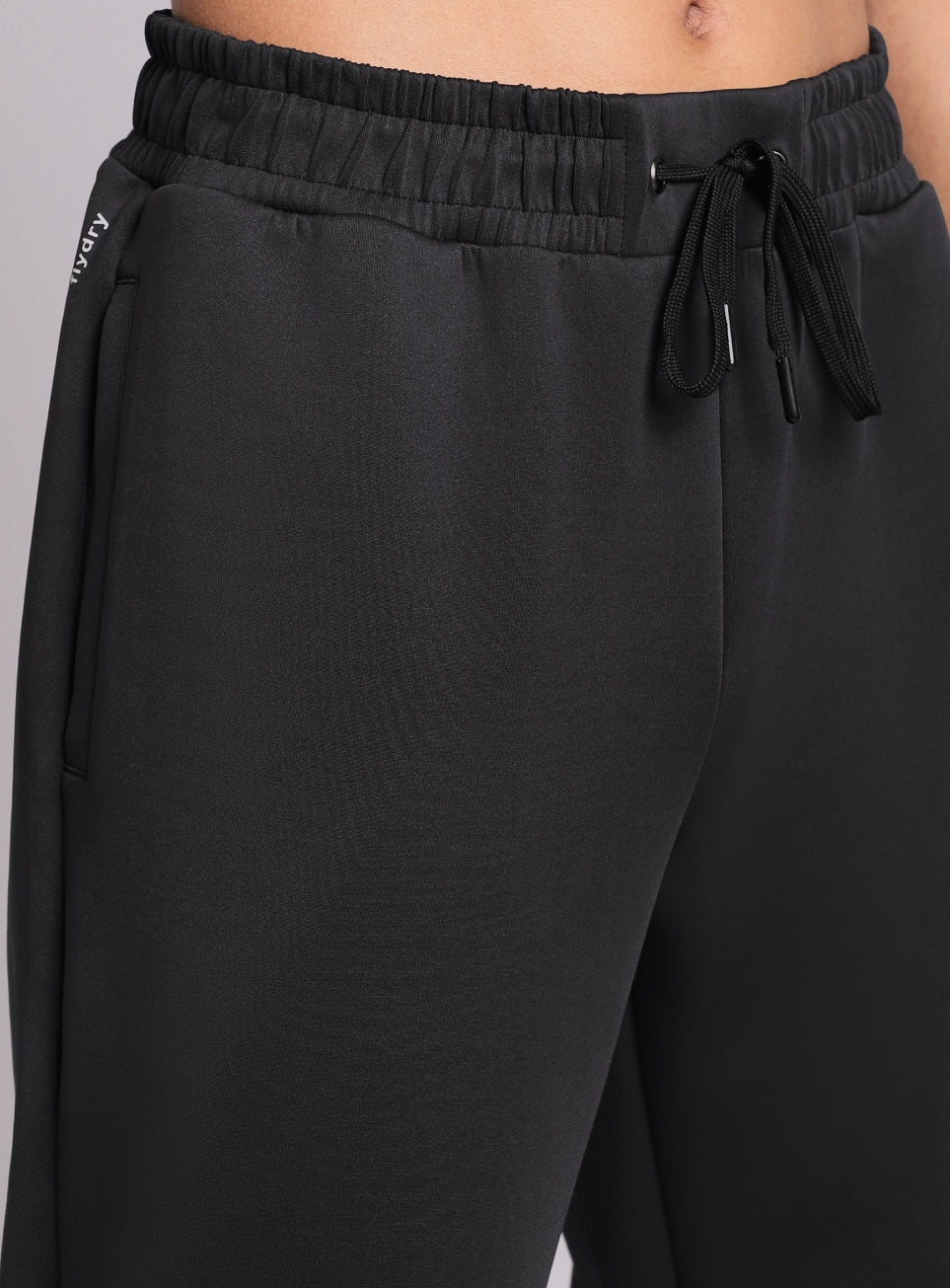 Men's Black Cult Fight Club Straight Fit Trackpants