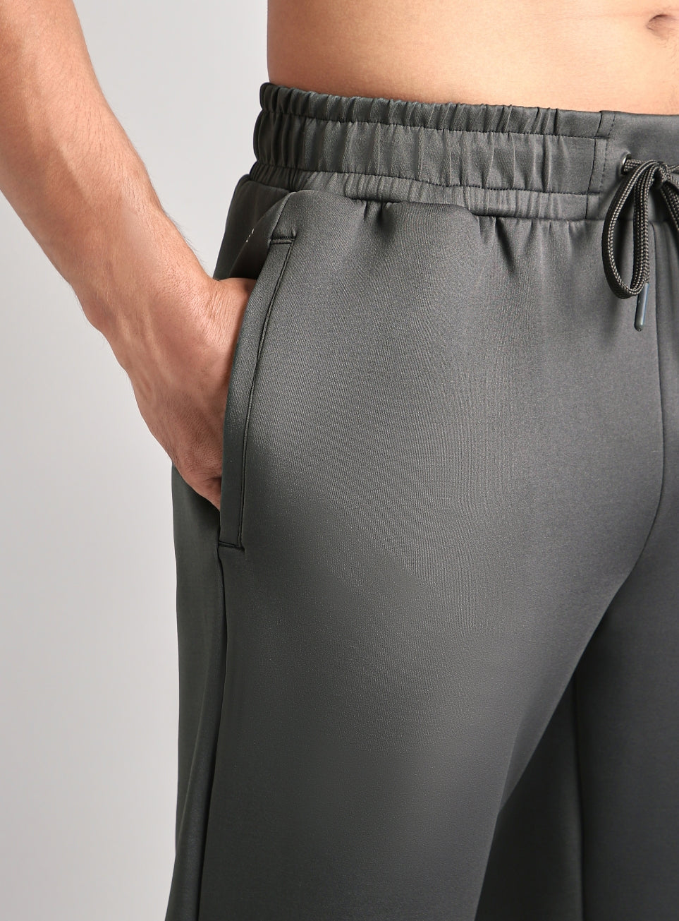 Men's Dark Grey Cult Fight Club Straight Fit Trackpants