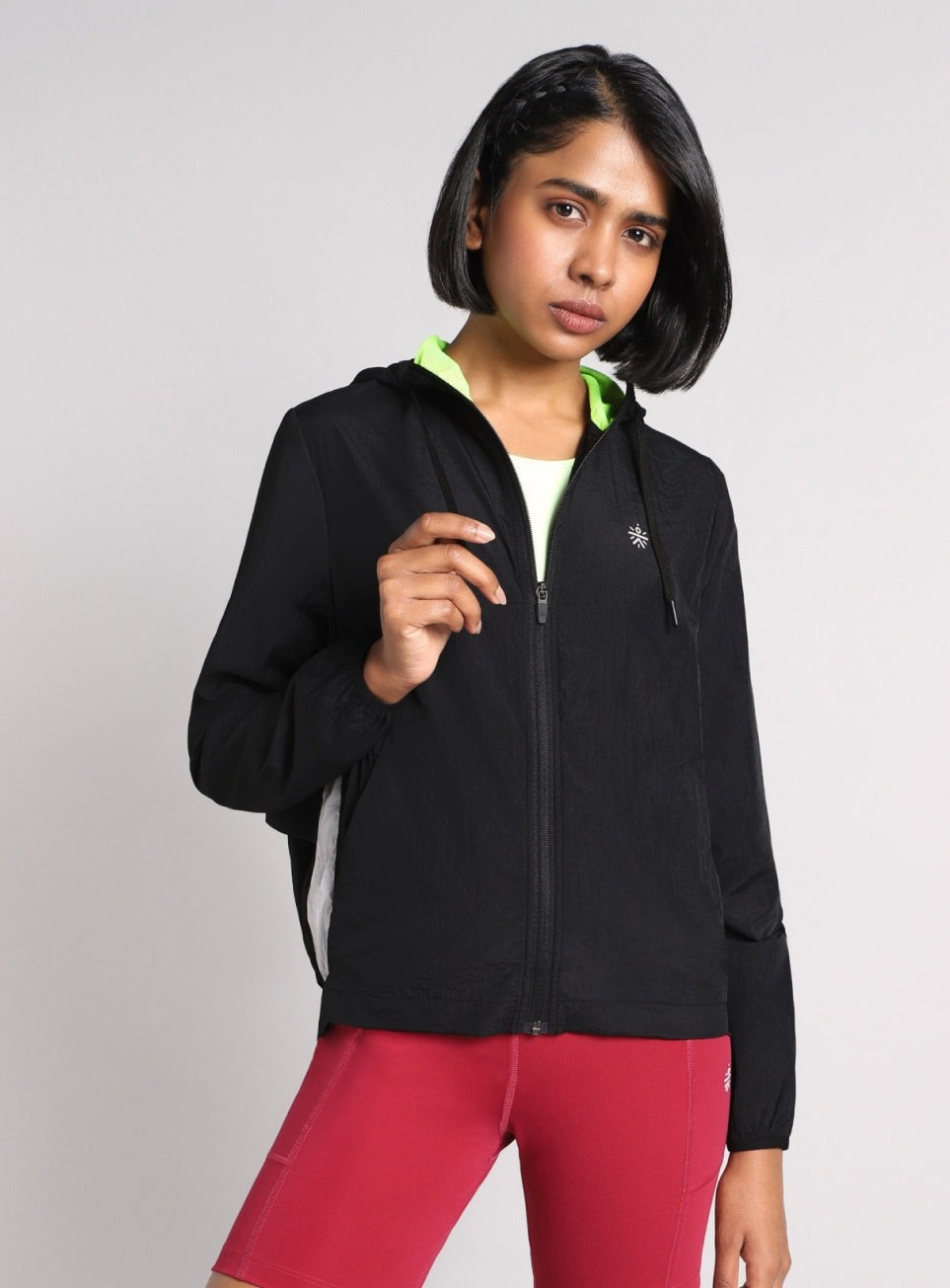 Women's Black Runner's Essential Jacket