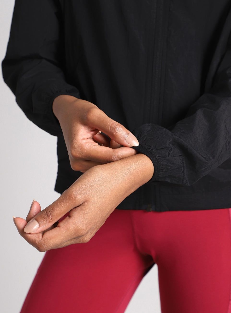 Women's Black Runner's Essential Jacket