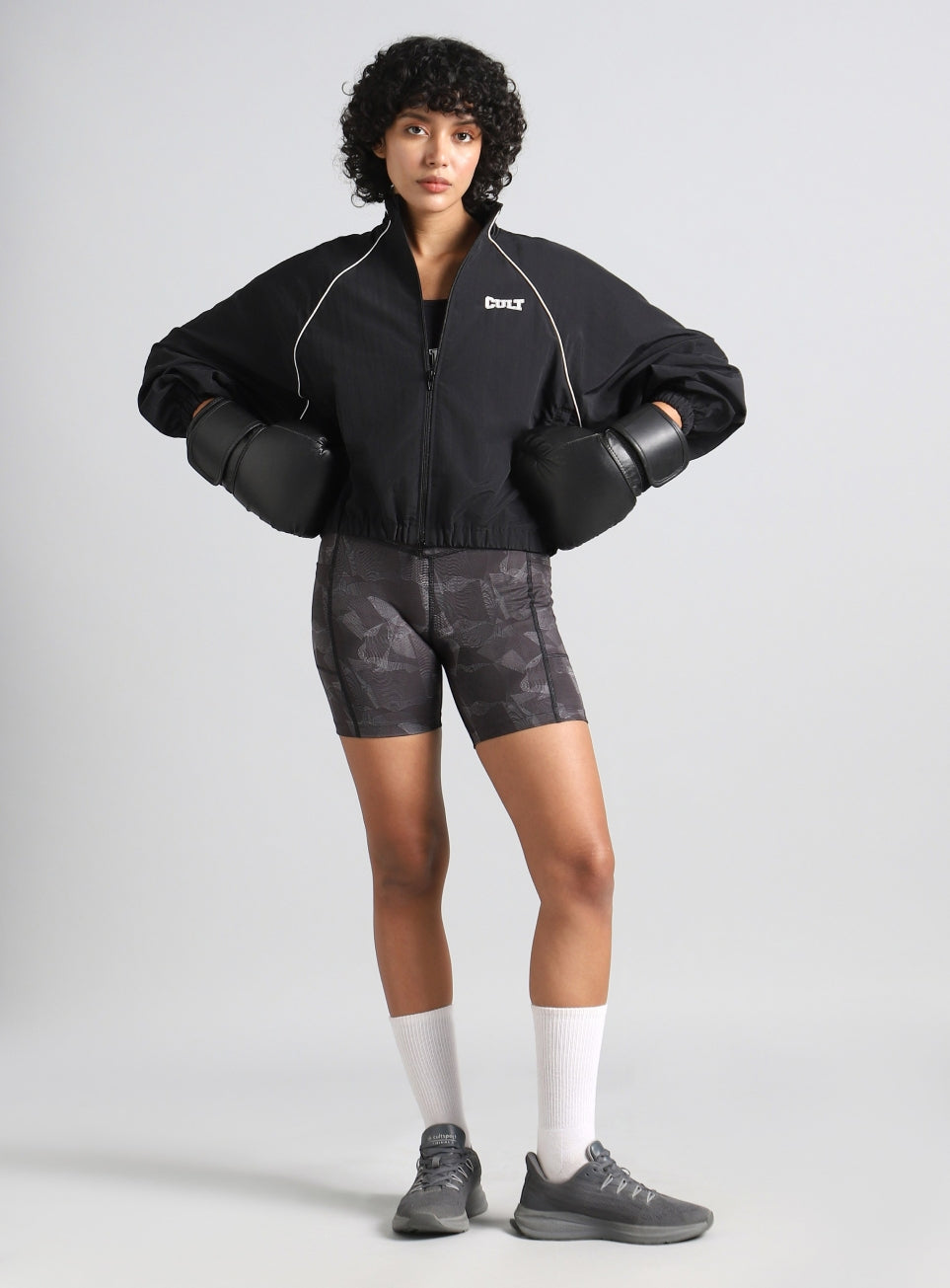 Women's Black Combat Pro Relaxed Fit Jacket