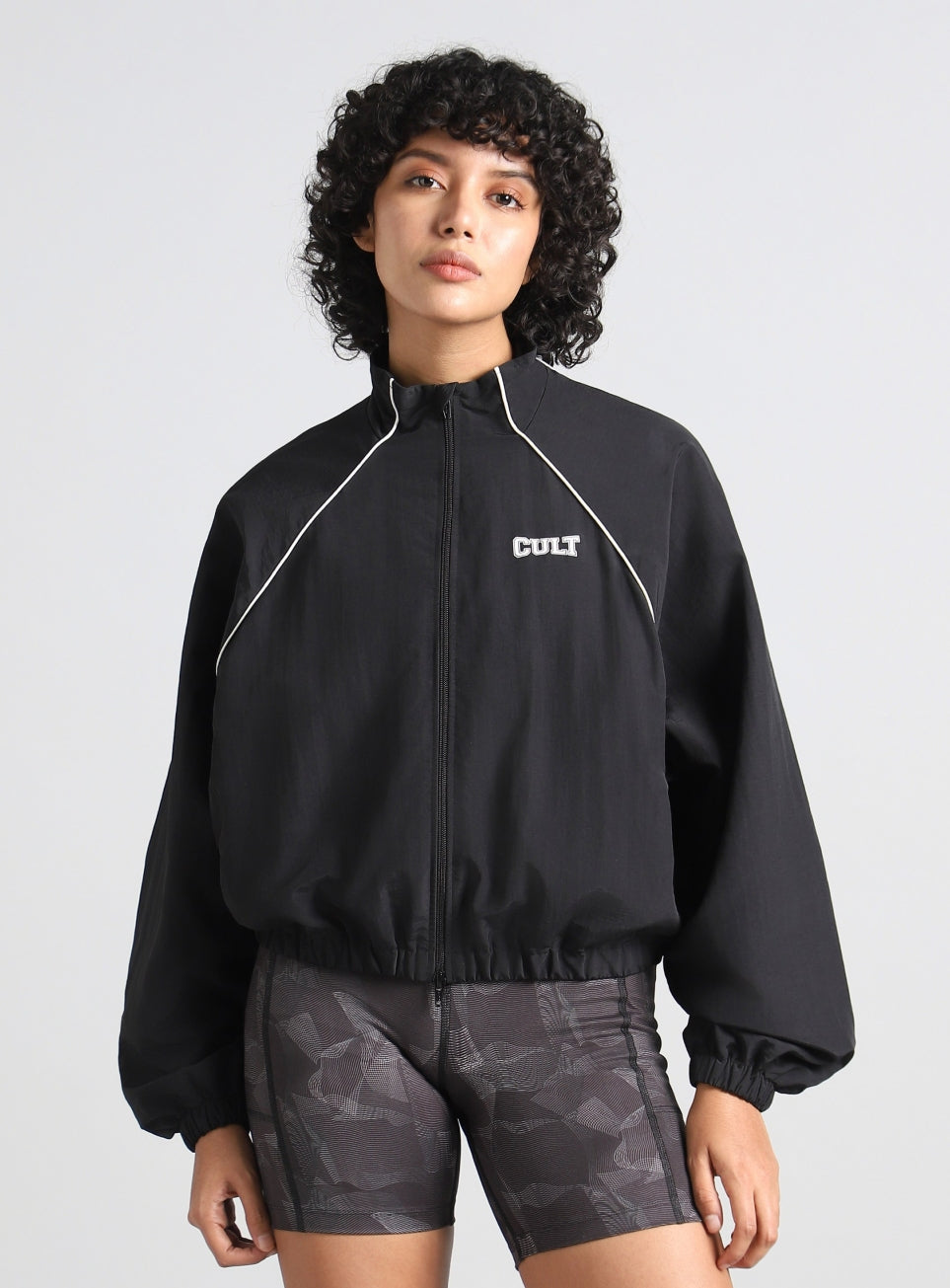 Women's Black Combat Pro Relaxed Fit Jacket