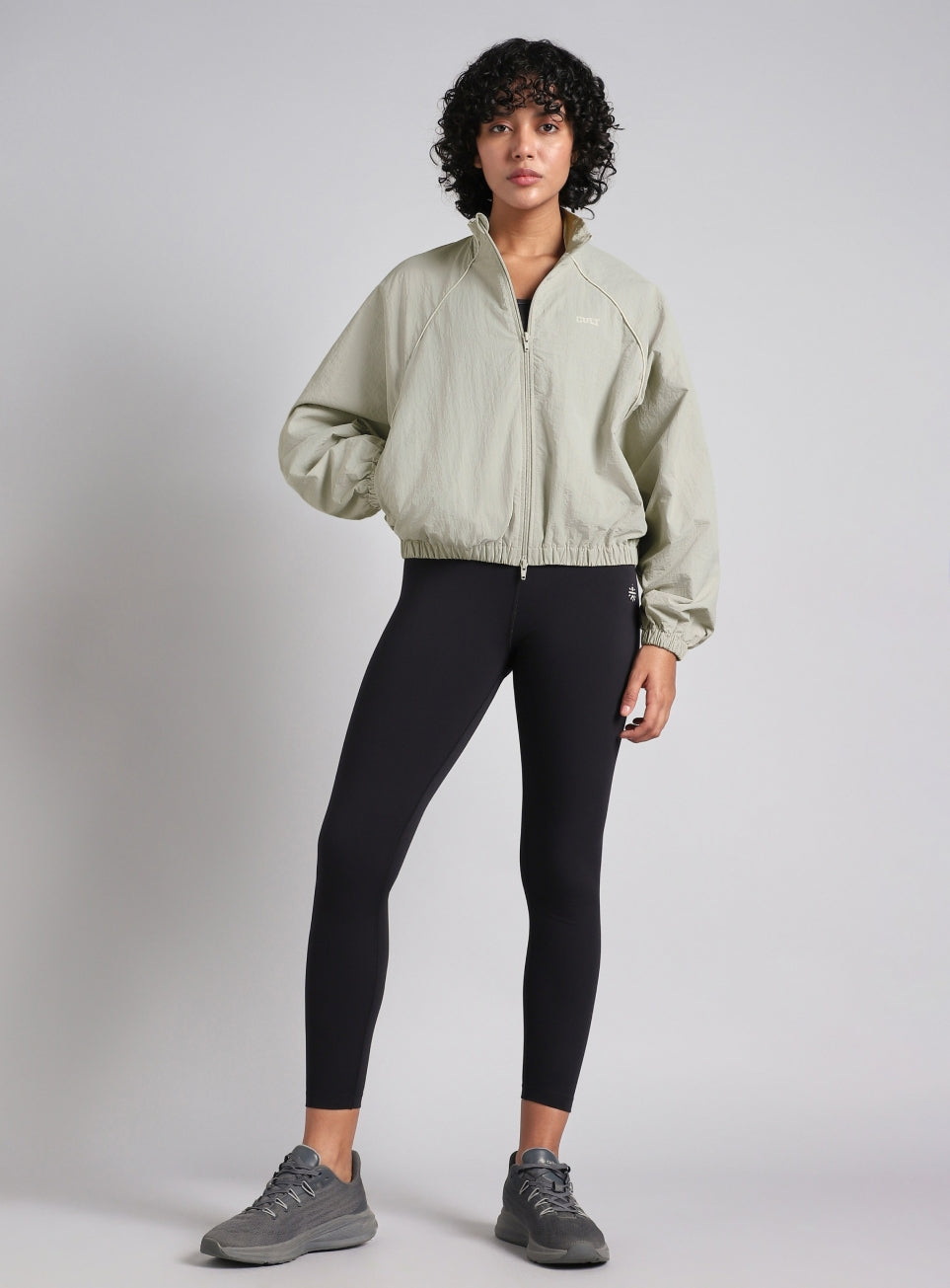 Women's Grey Combat Pro Relaxed Fit Jacket