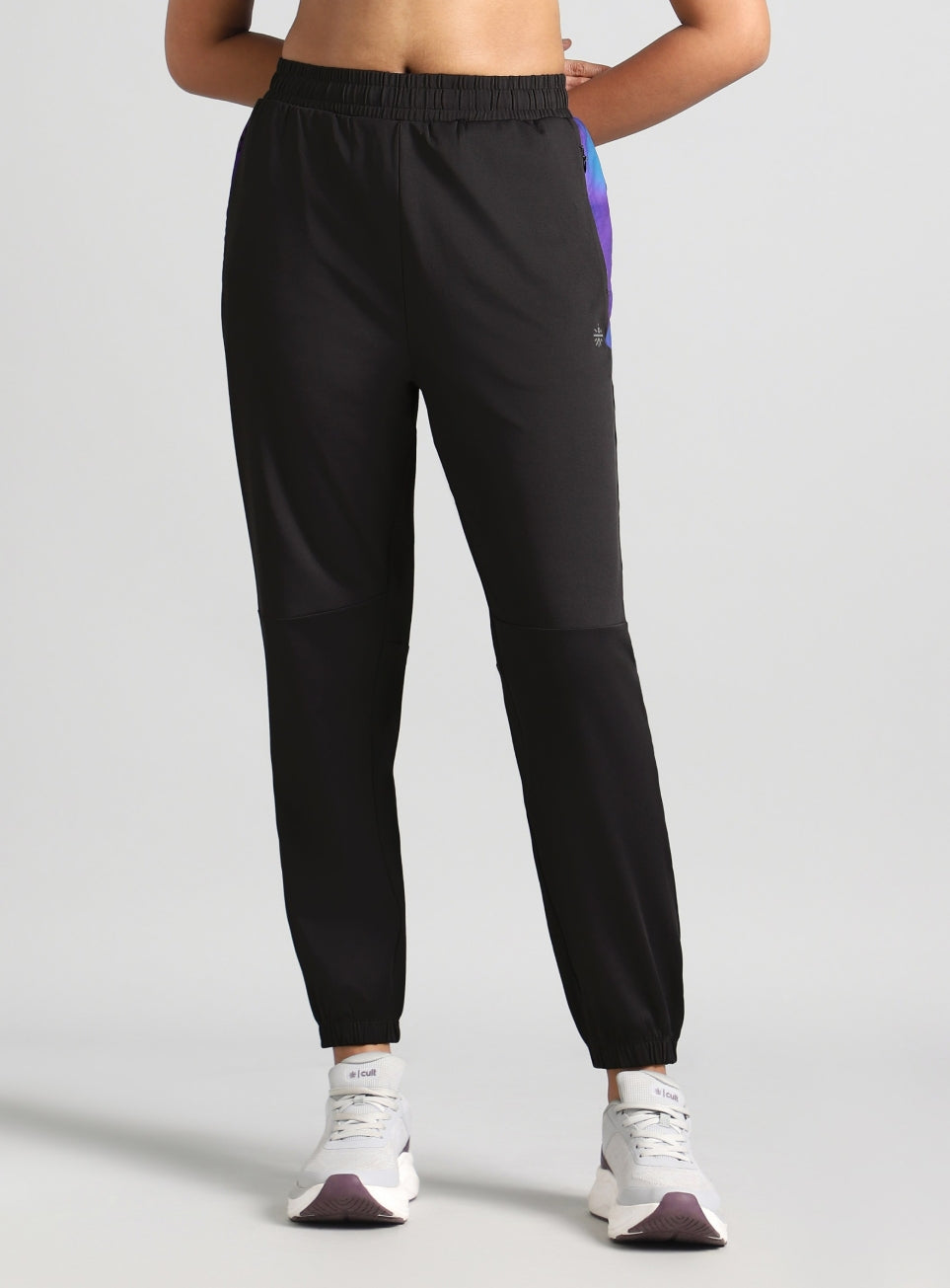 Women's Grey Halo Night Run Joggers