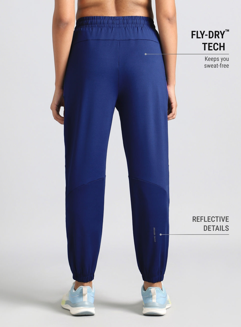 Women's Blue Halo Night Run Joggers