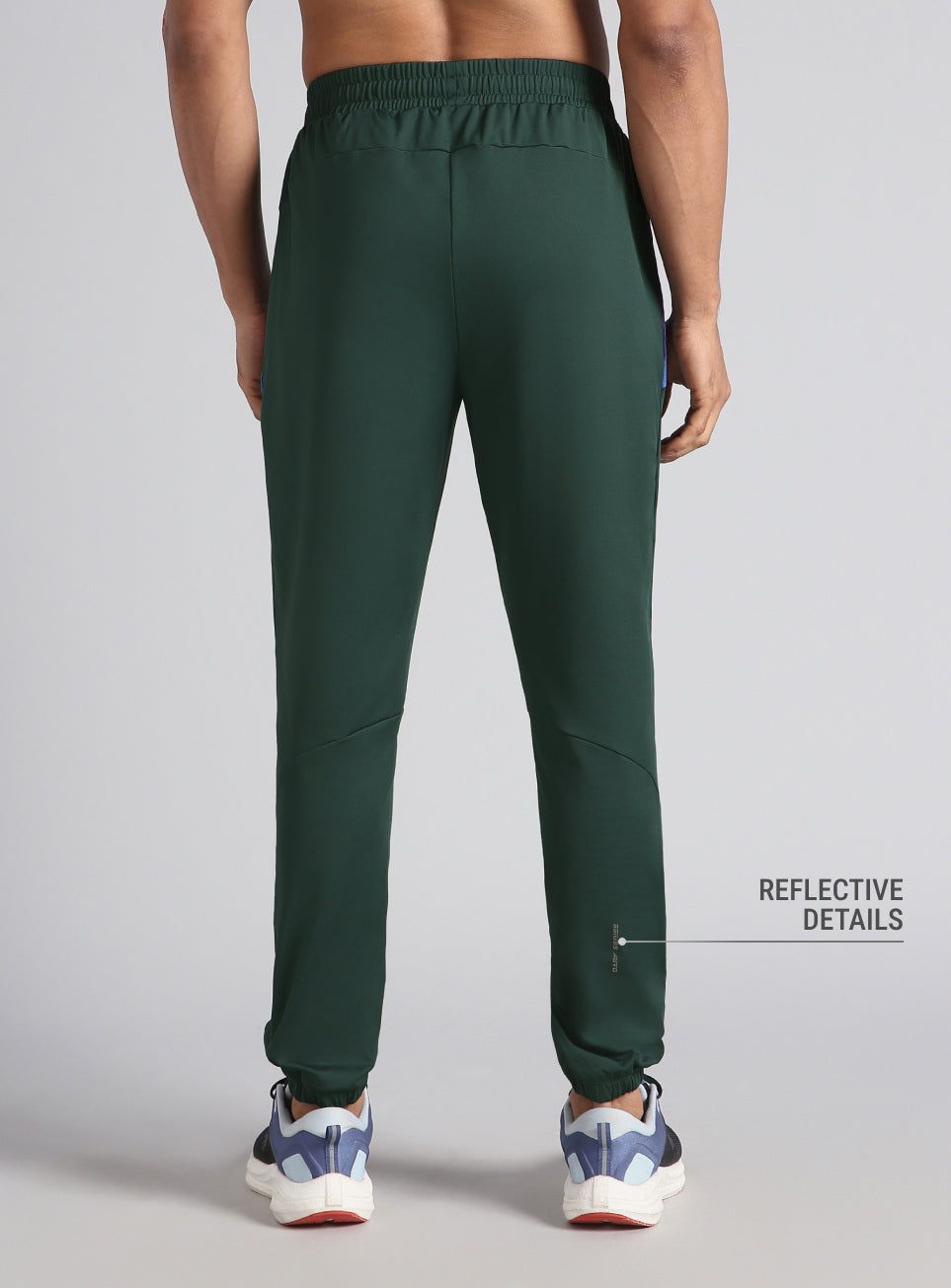 Men's Dark Green Halo Night Run Joggers