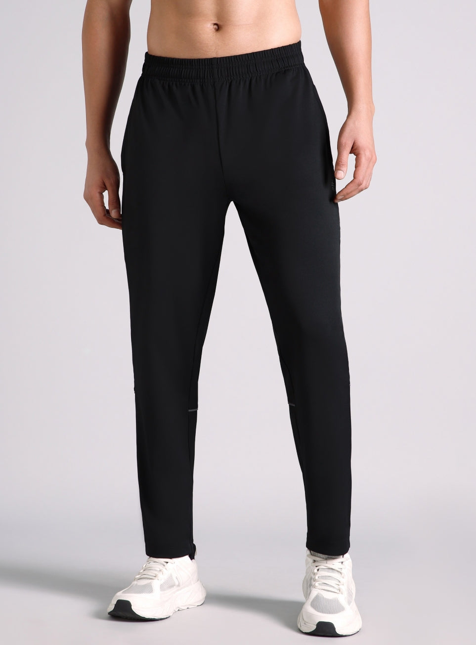 Men's Black Dark Series Running Trackpants