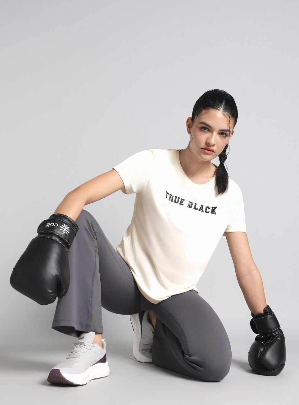 Women's White Combat Pro Training T-shirt