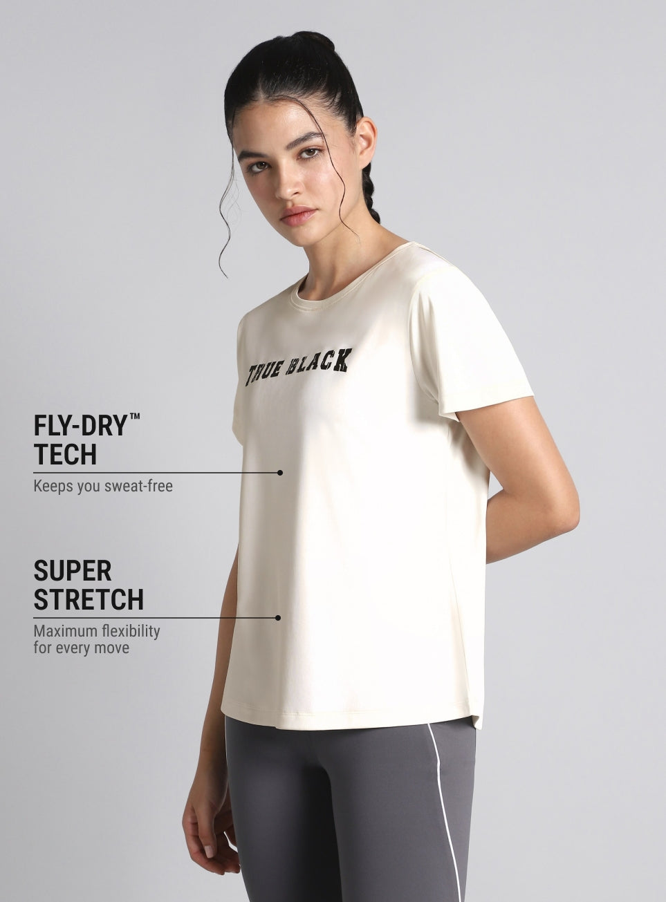 Women's White Combat Pro Training T-shirt