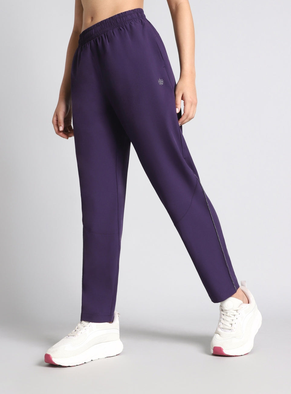 Women's Purple Night Run Trackpants
