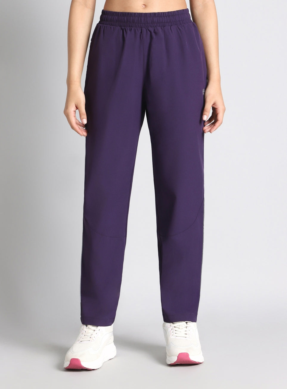 Women's Purple Night Run Trackpants