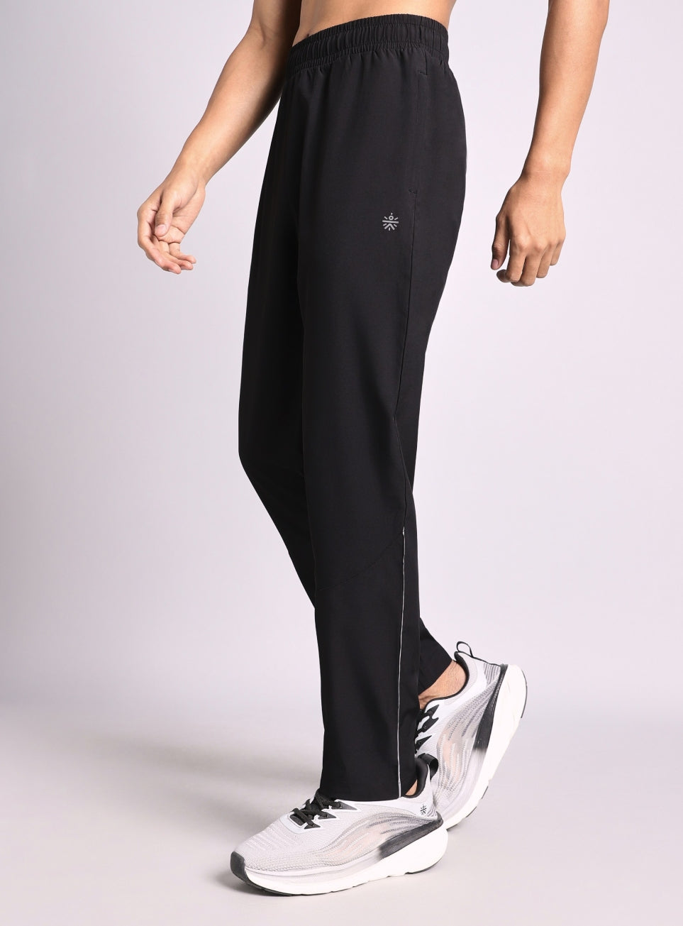 Men's Black Speed Run Trackpants