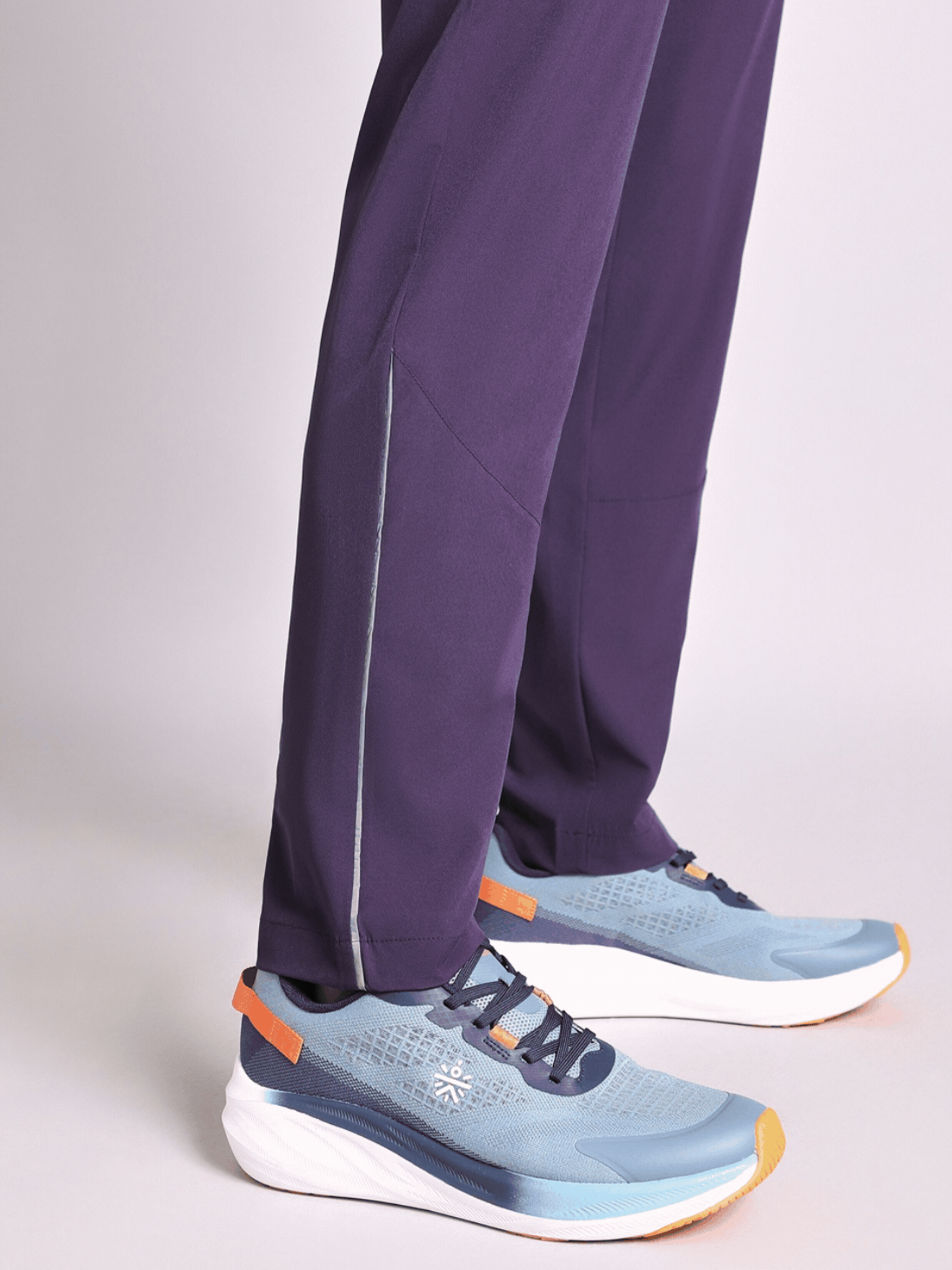 Men's Purple Speed Run Trackpants