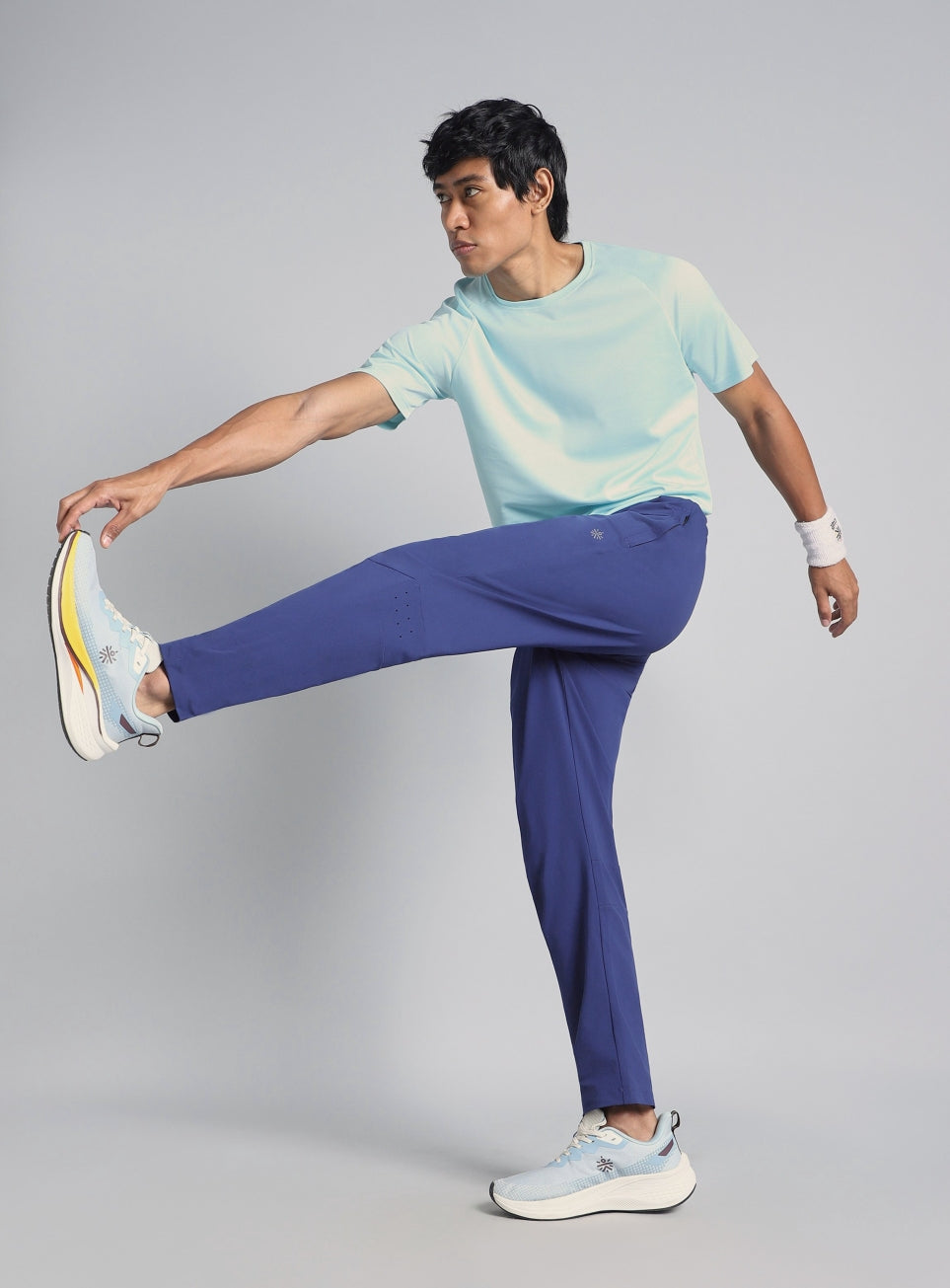 Men's Blue Dark Series Running Trackpants
