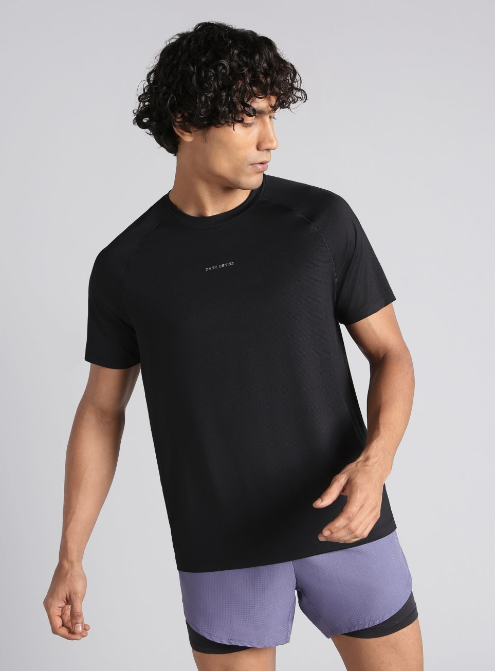 Men's Black Dark Series Speed Run T-shirt