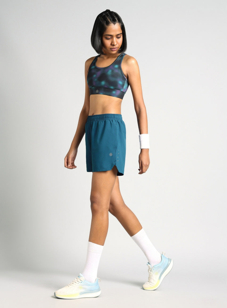 Women's Blue After Dark Running Shorts