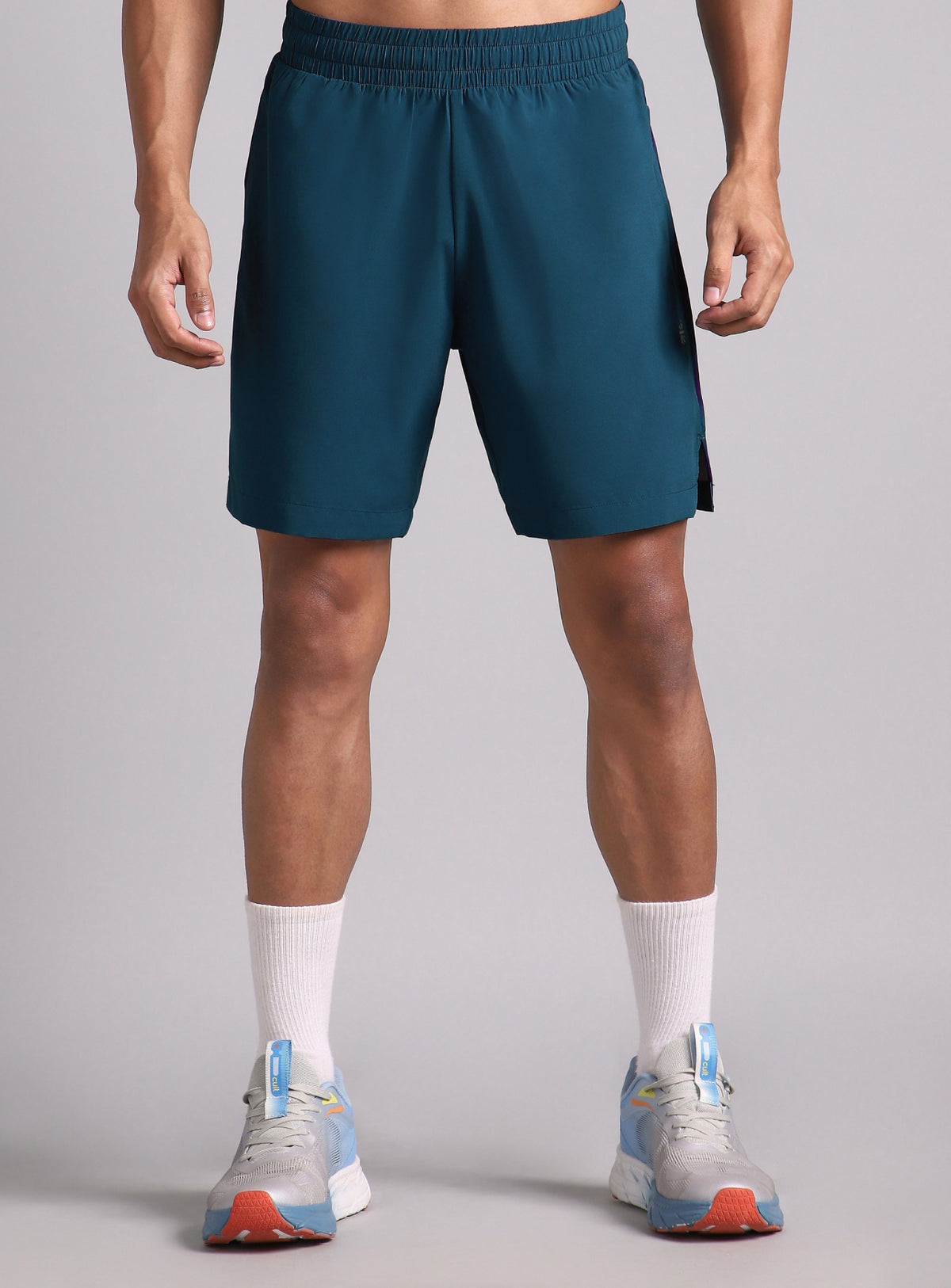 Men's Teal Halo Night Run Shorts