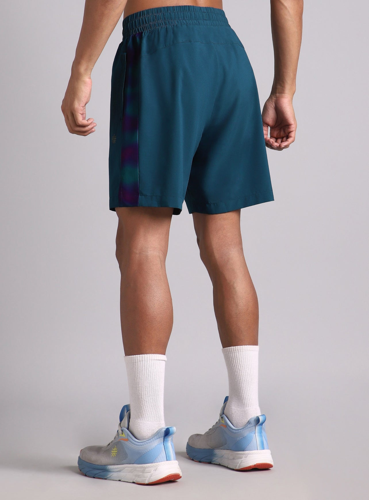 Men's Teal Halo Night Run Shorts