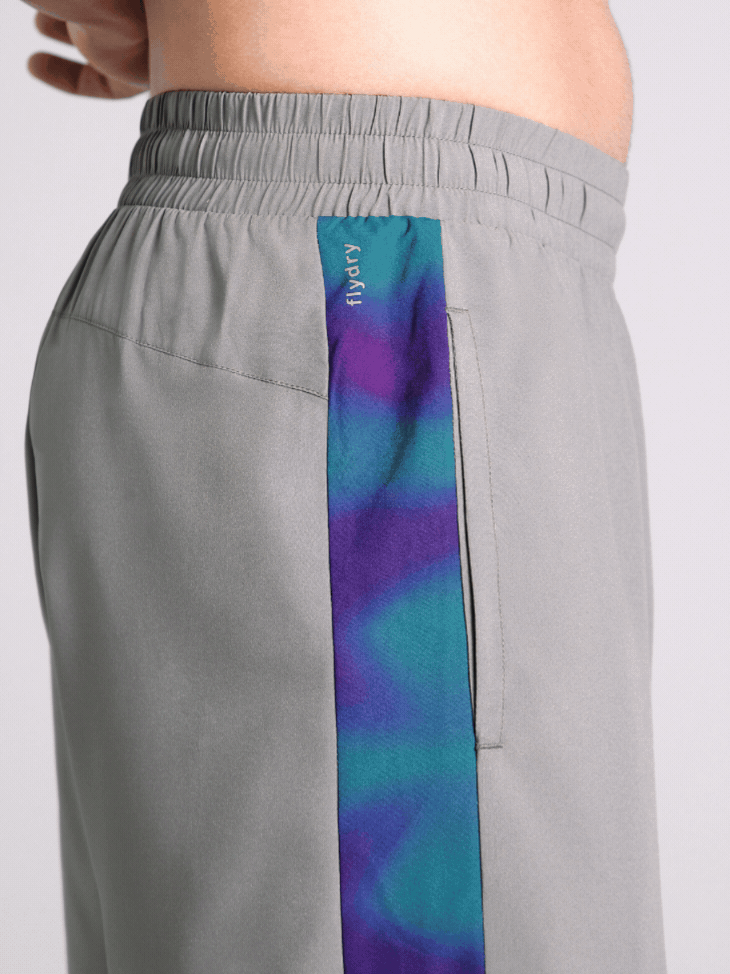 Men's Grey Halo Night Run Shorts