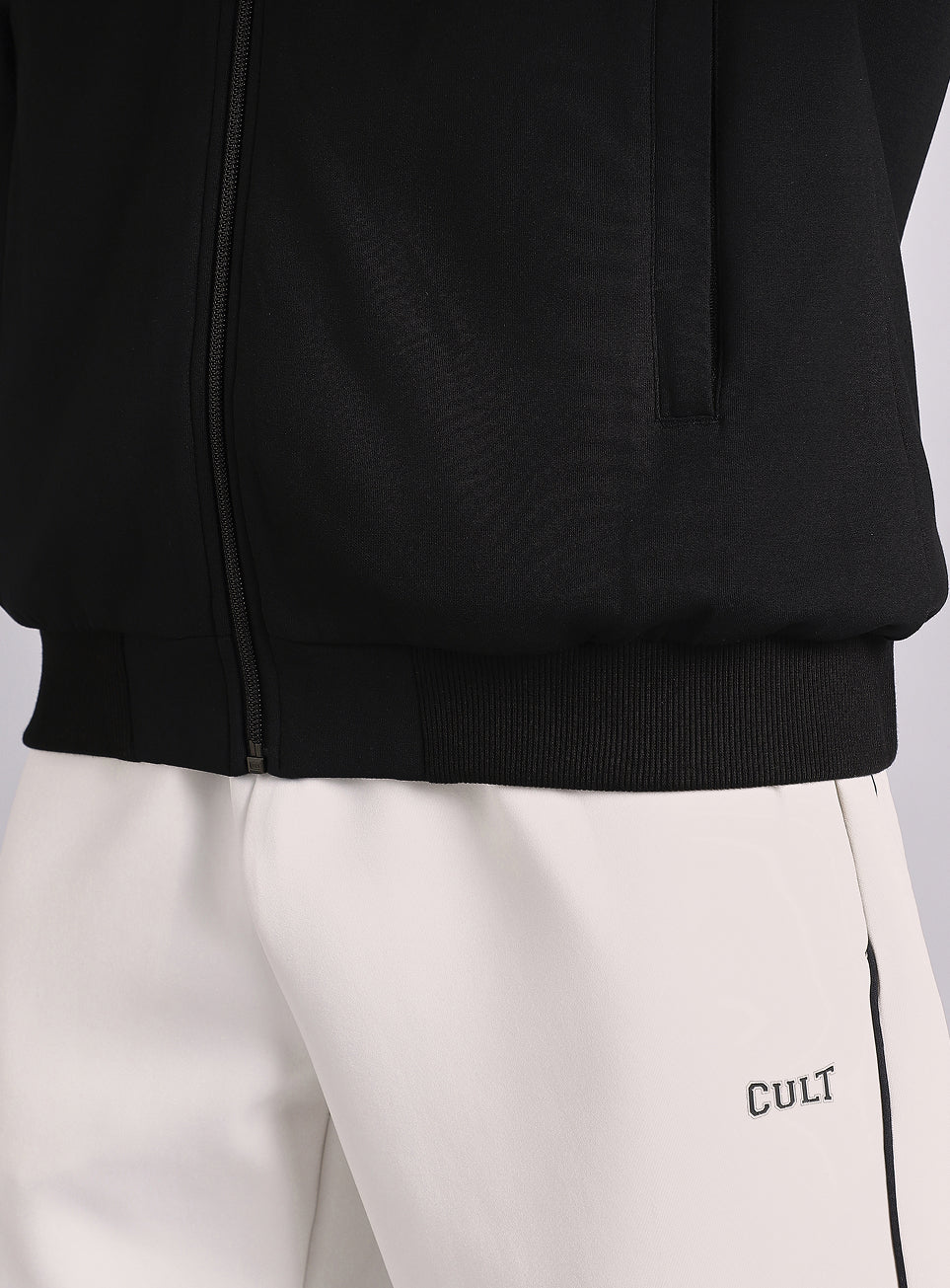 Men's Black Combet Training Bomber Jacket