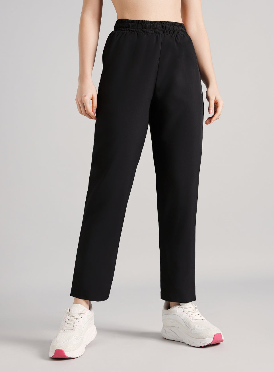 Women's Black After Dark Running Trackpants