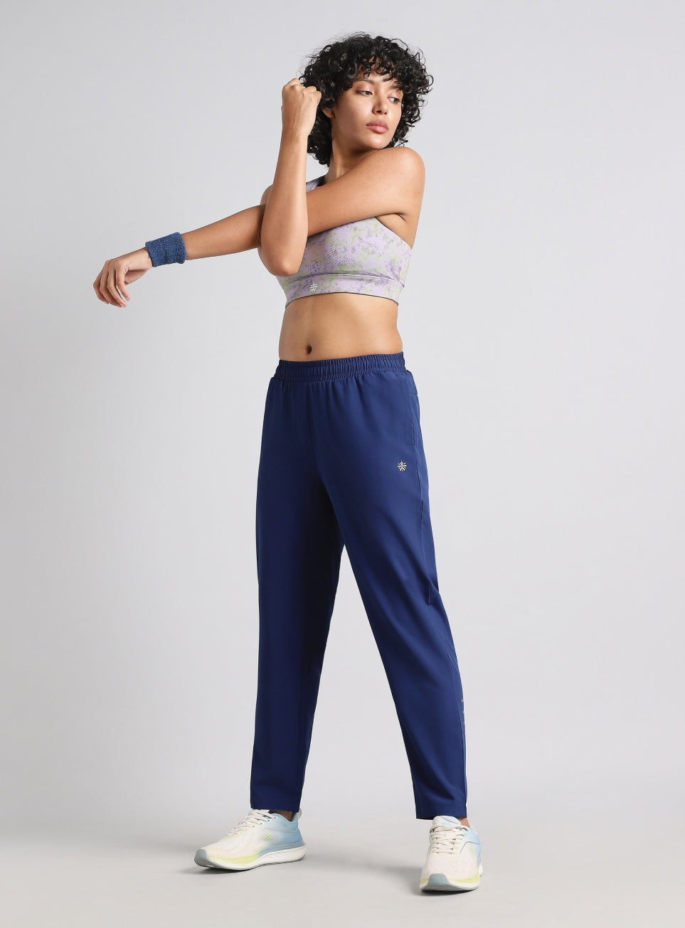 Women's Blue After Dark Running Trackpants