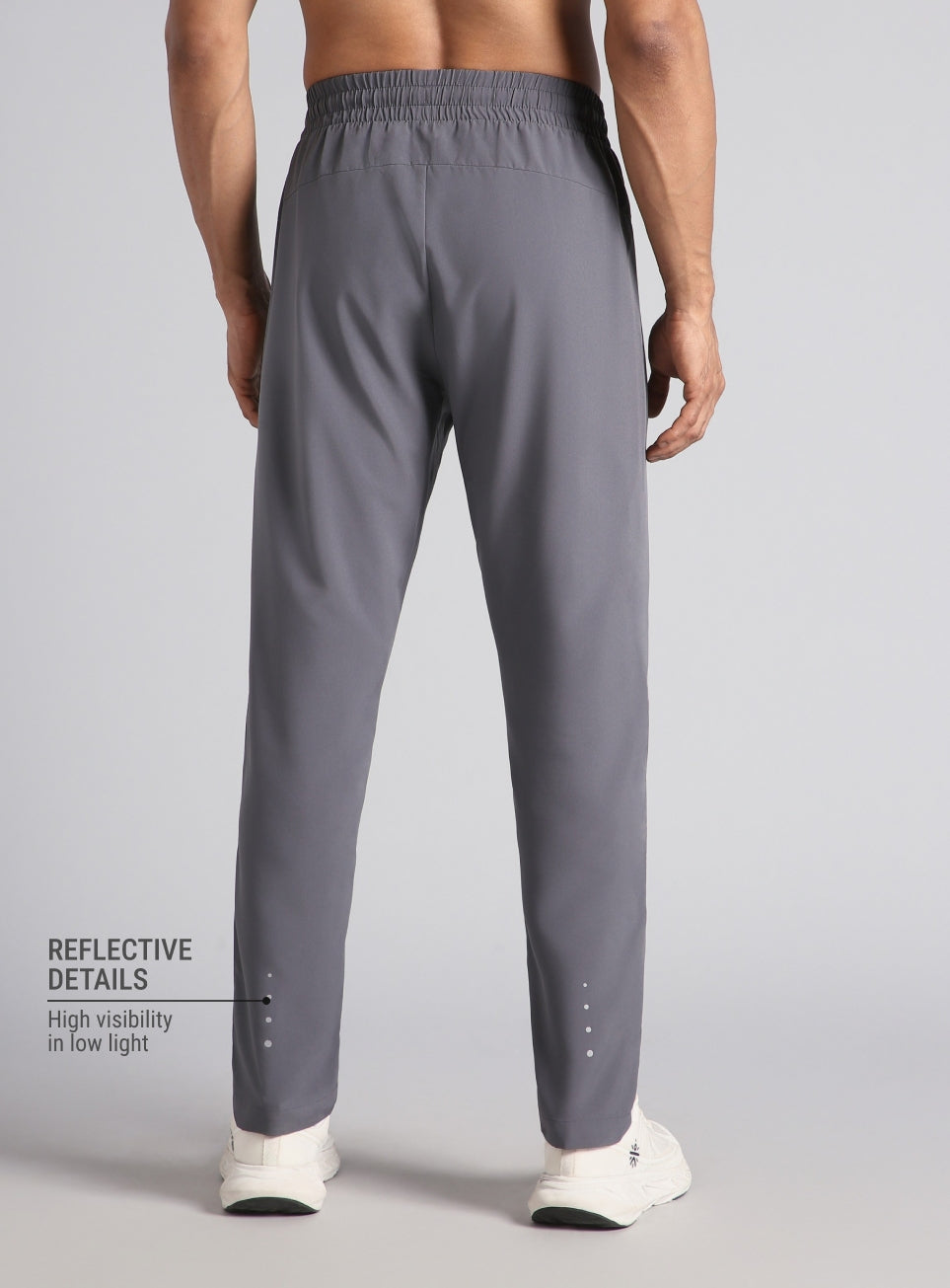 Men's Dark Grey After Dark Running Trackpants
