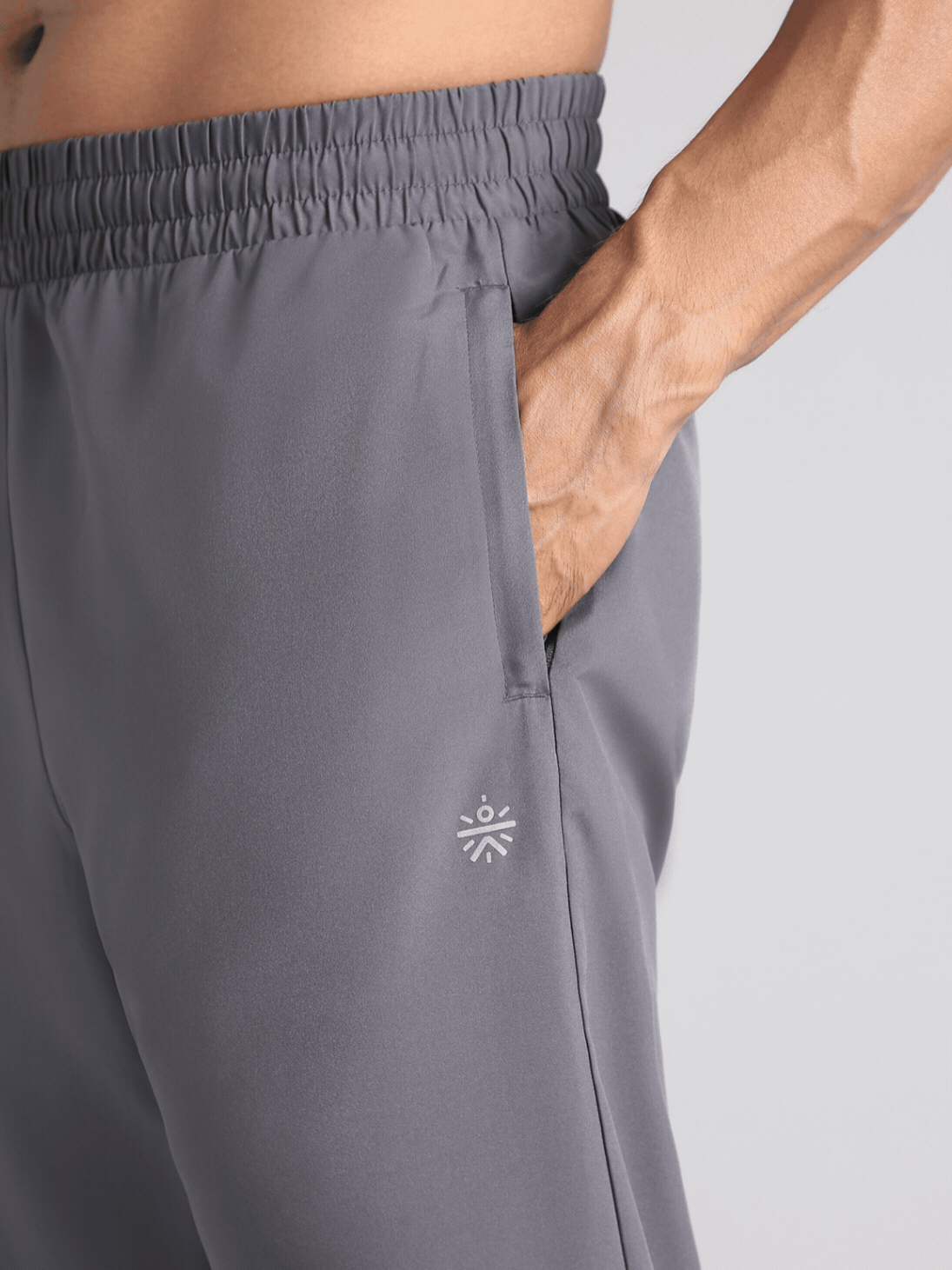 Men's Dark Grey After Dark Running Trackpants