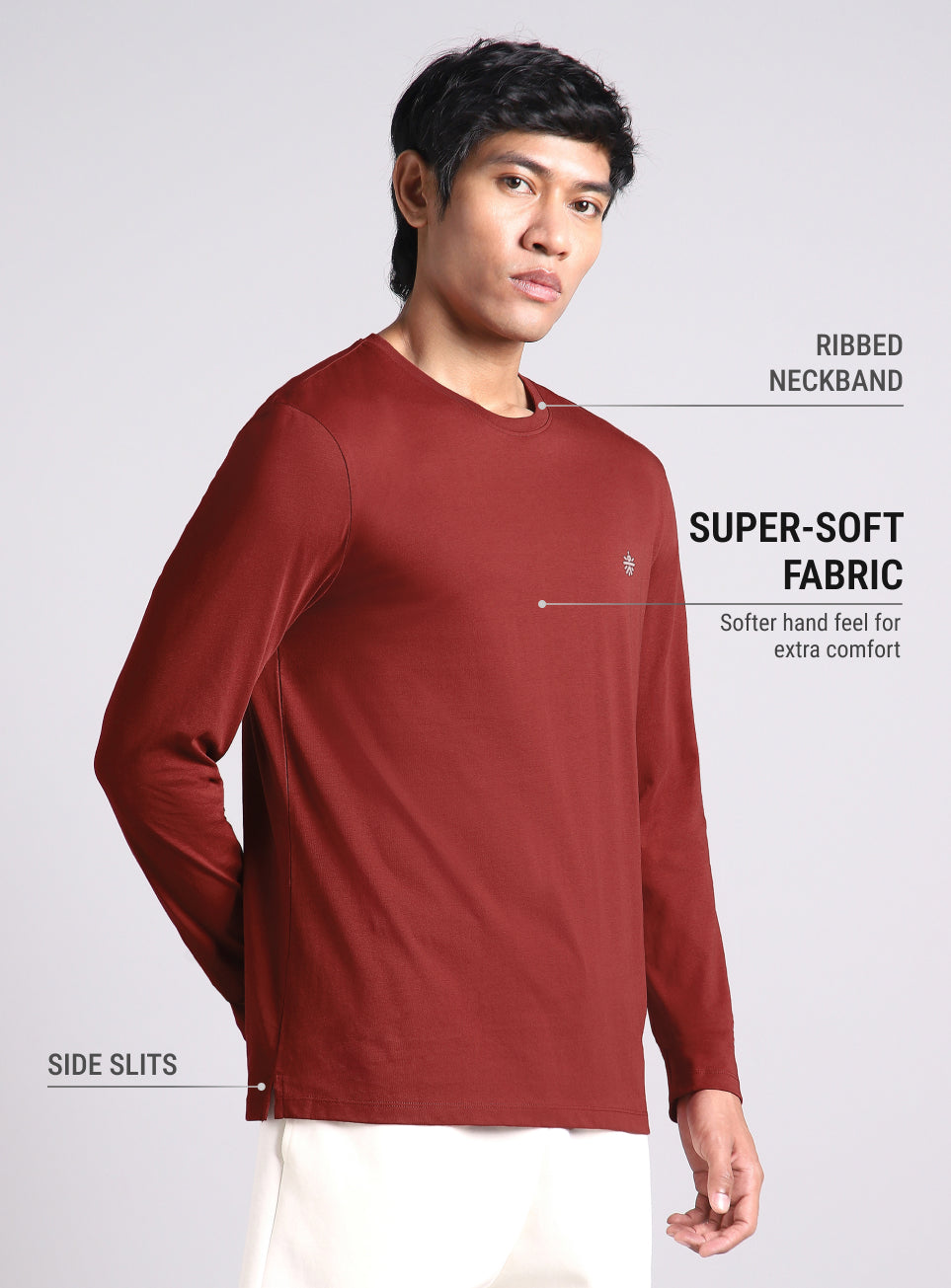 Men's Cult Essential Cotton Pack of 2 Full Sleeve T-shirts