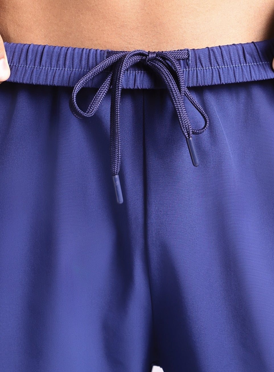 Men's Blue After Dark In-Built Tights Running Shorts