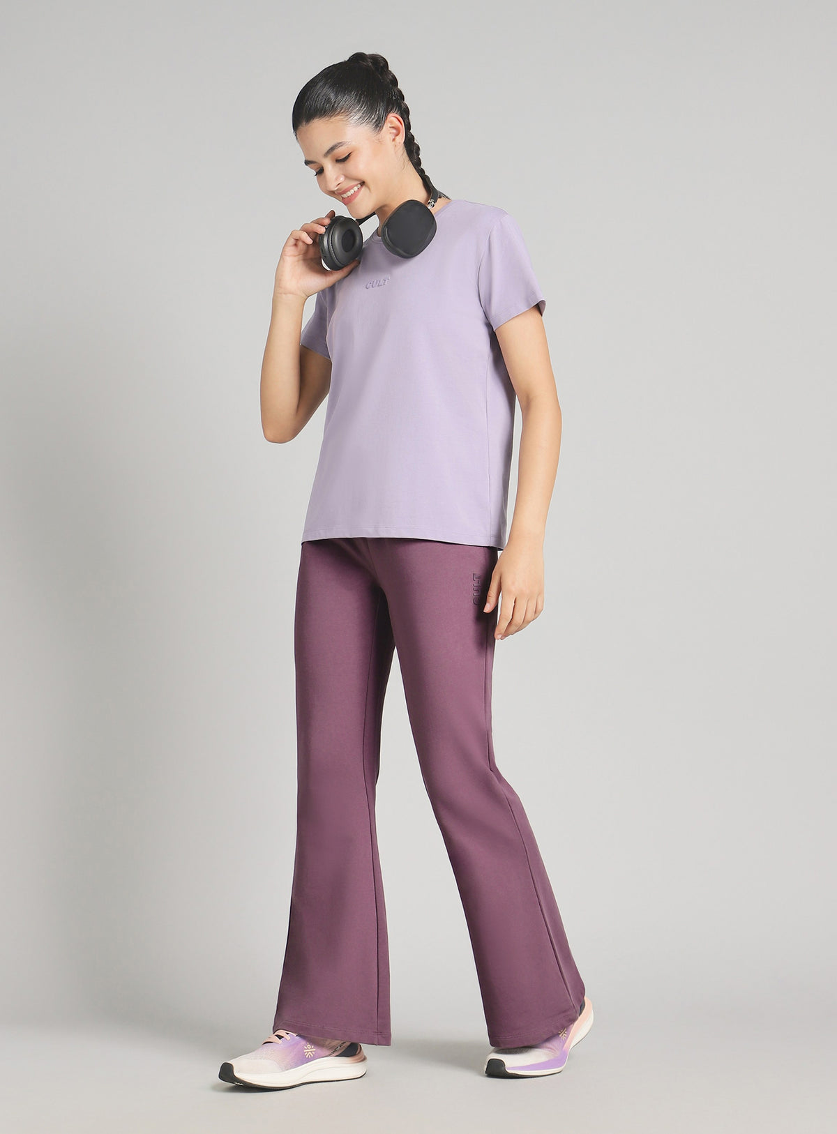 Women's Plum Soft Form Flow Flared Pants