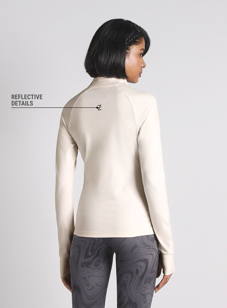 Women's White Performance Training Essential Jacket