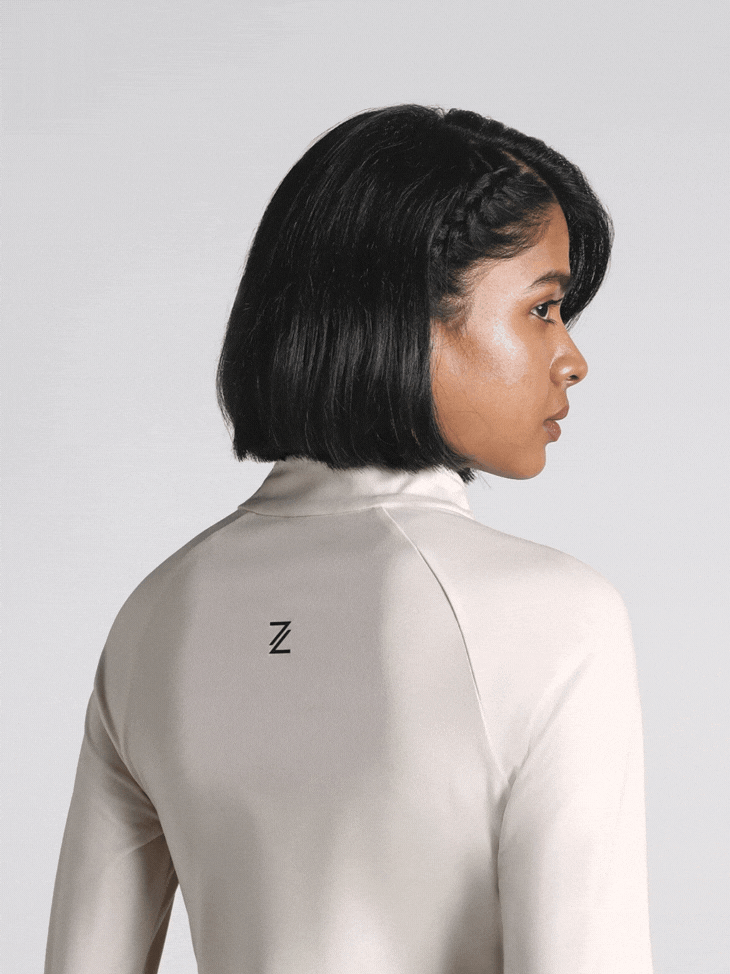 Women's White Performance Training Essential Jacket