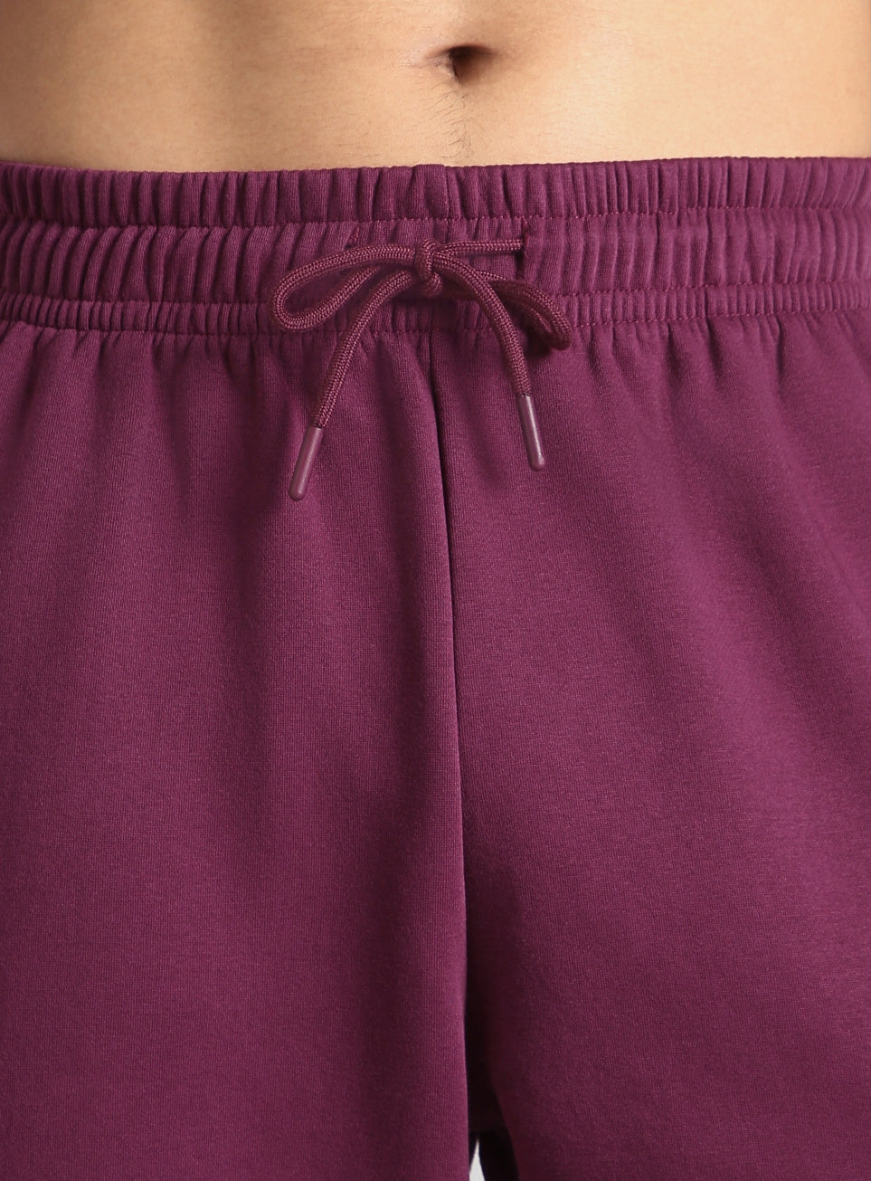 Men's Plum Luxe Fleece Relaxed Fit Trackpants