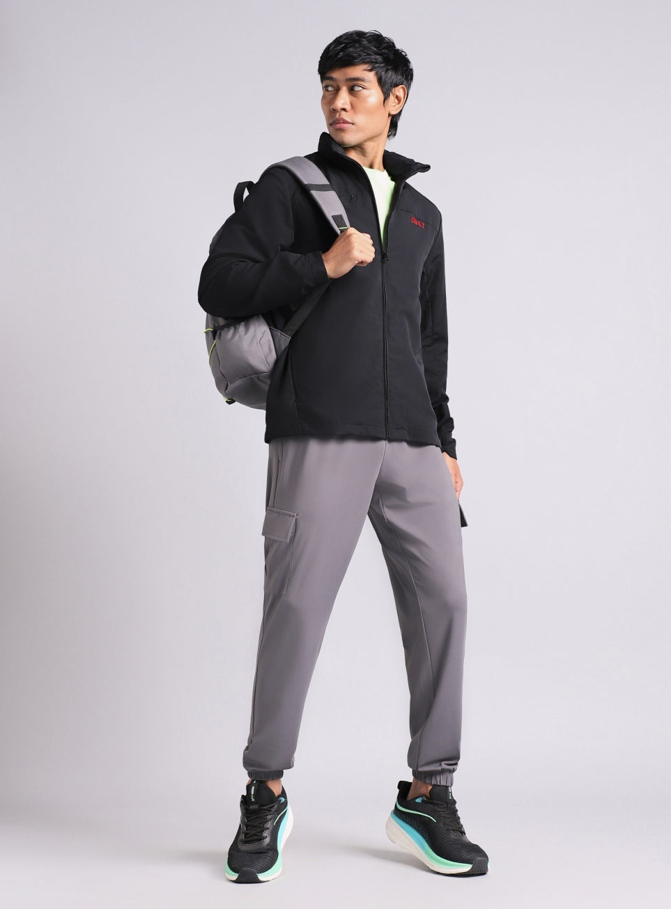 Men's Black Trail Blaze Outdoor Jacket
