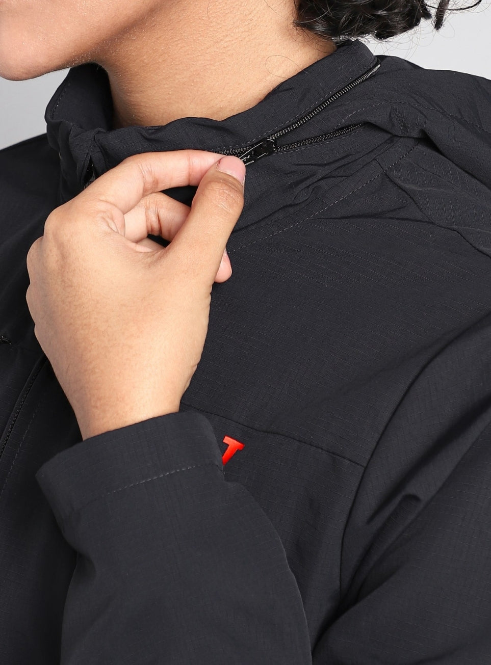 Women's Black Trail Blaze Outdoor Travel Jacket