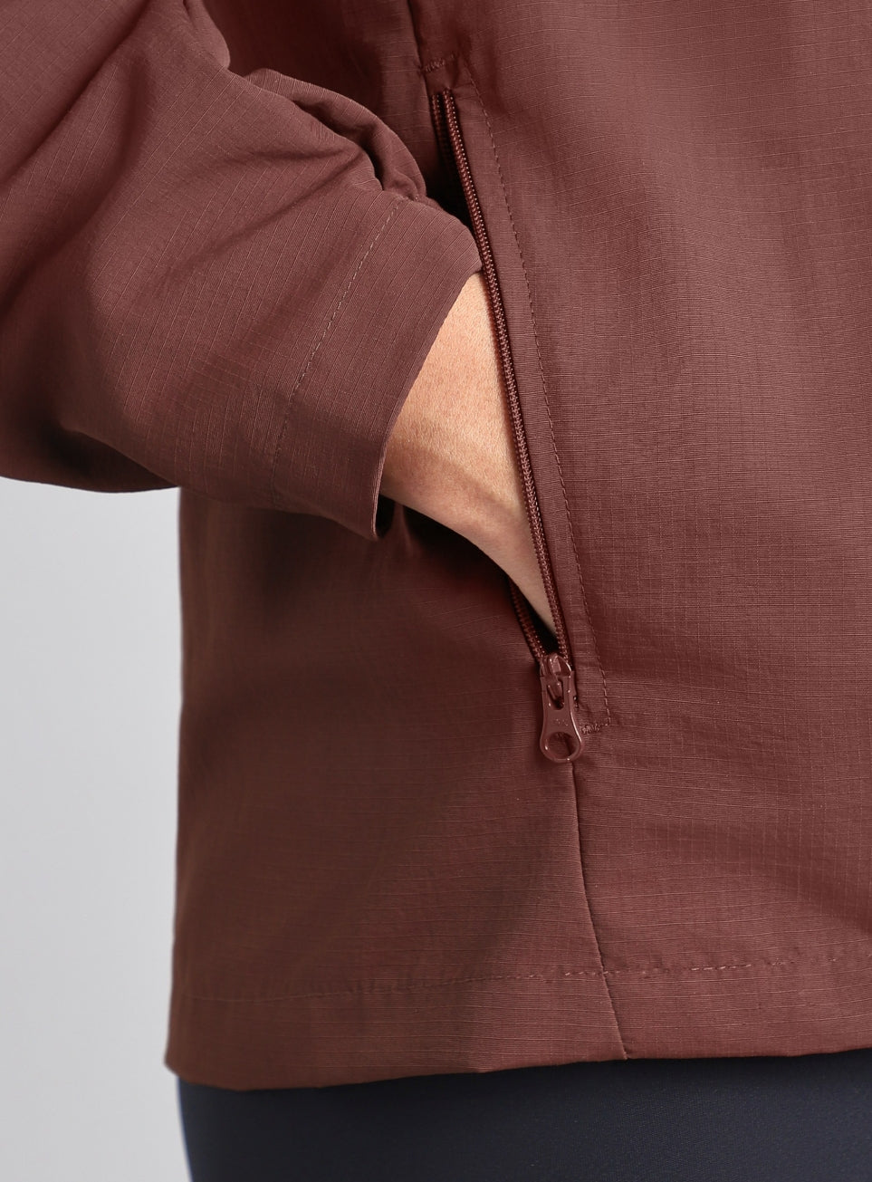 Women's Brown Trail Blaze Outdoor Travel Jacket
