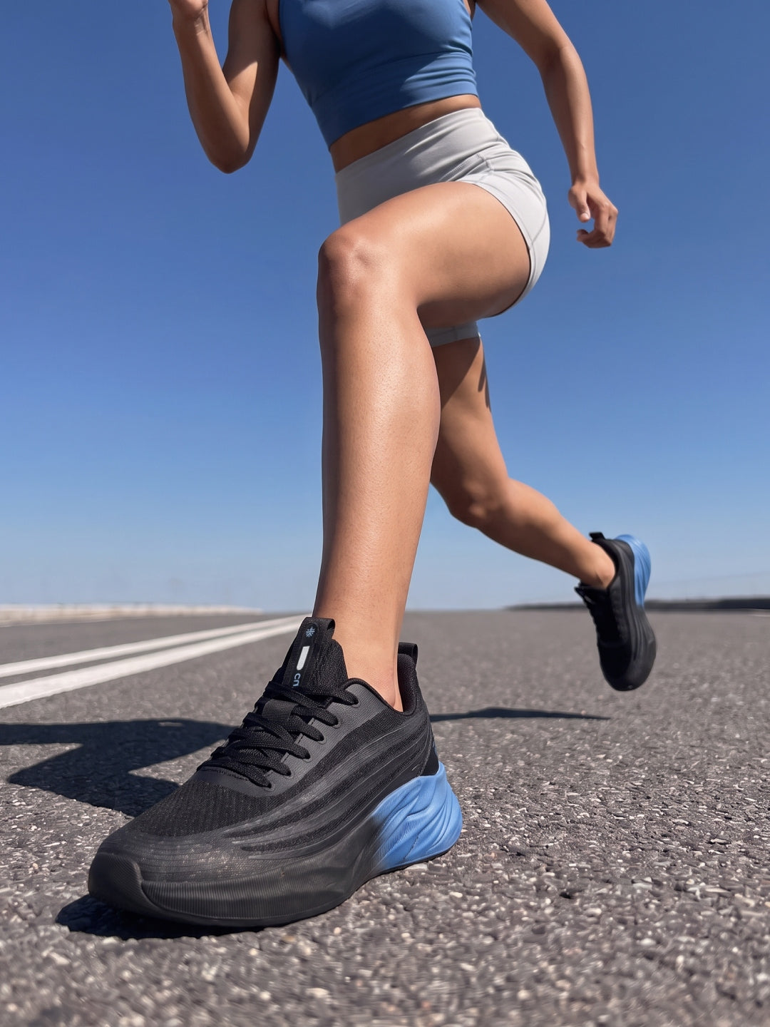 cult Women's Strix Running Shoes - Black/R.Blue