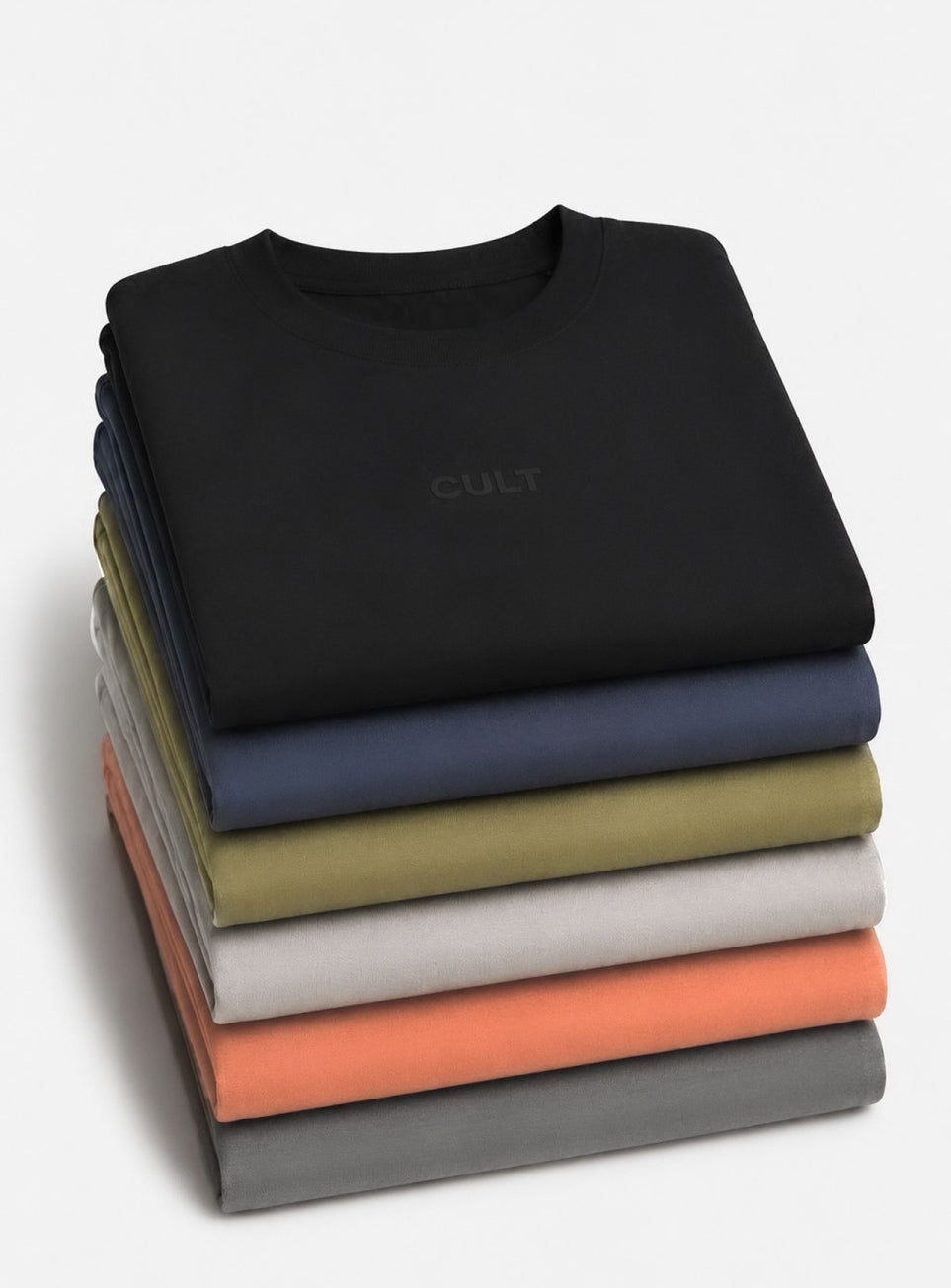 Men's Dark Grey Essential Regular Fit Full Sleeve T-shirt